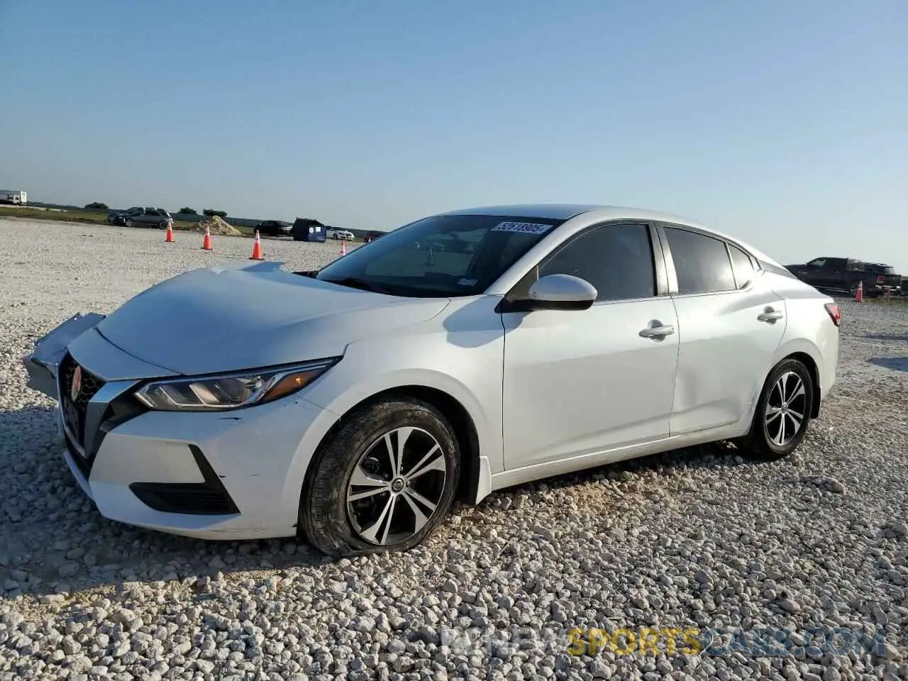 1 Фотография поврежденного автомобиля 3N1AB8CV0MY214425 NISSAN SENTRA 2021