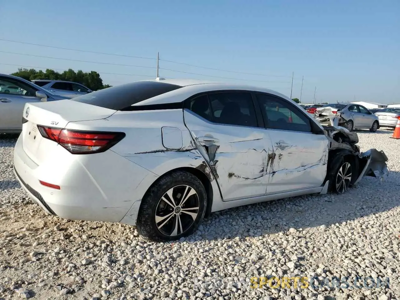 3 Фотография поврежденного автомобиля 3N1AB8CV0MY214425 NISSAN SENTRA 2021