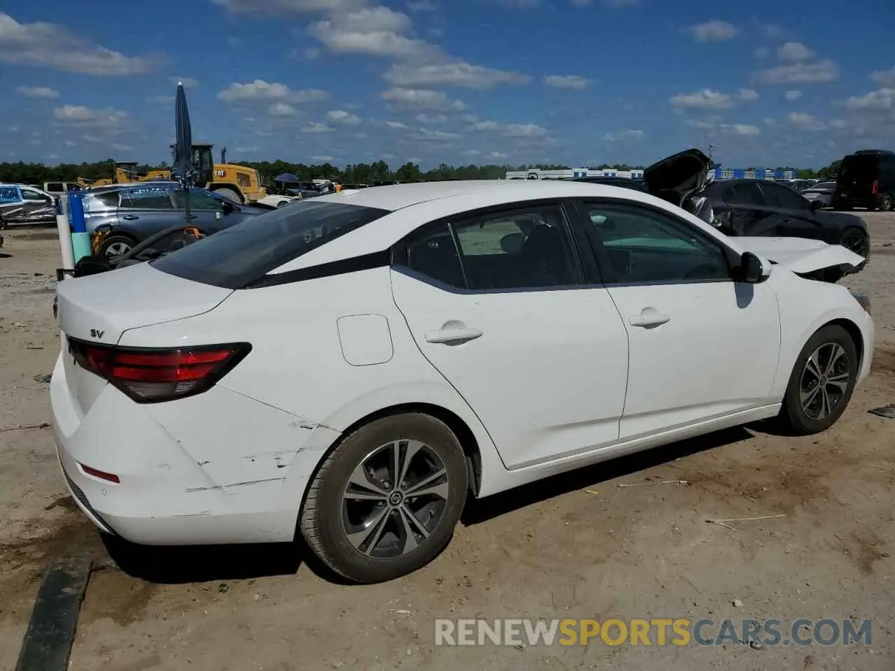 3 Photograph of a damaged car 3N1AB8CV0MY224159 NISSAN SENTRA 2021
