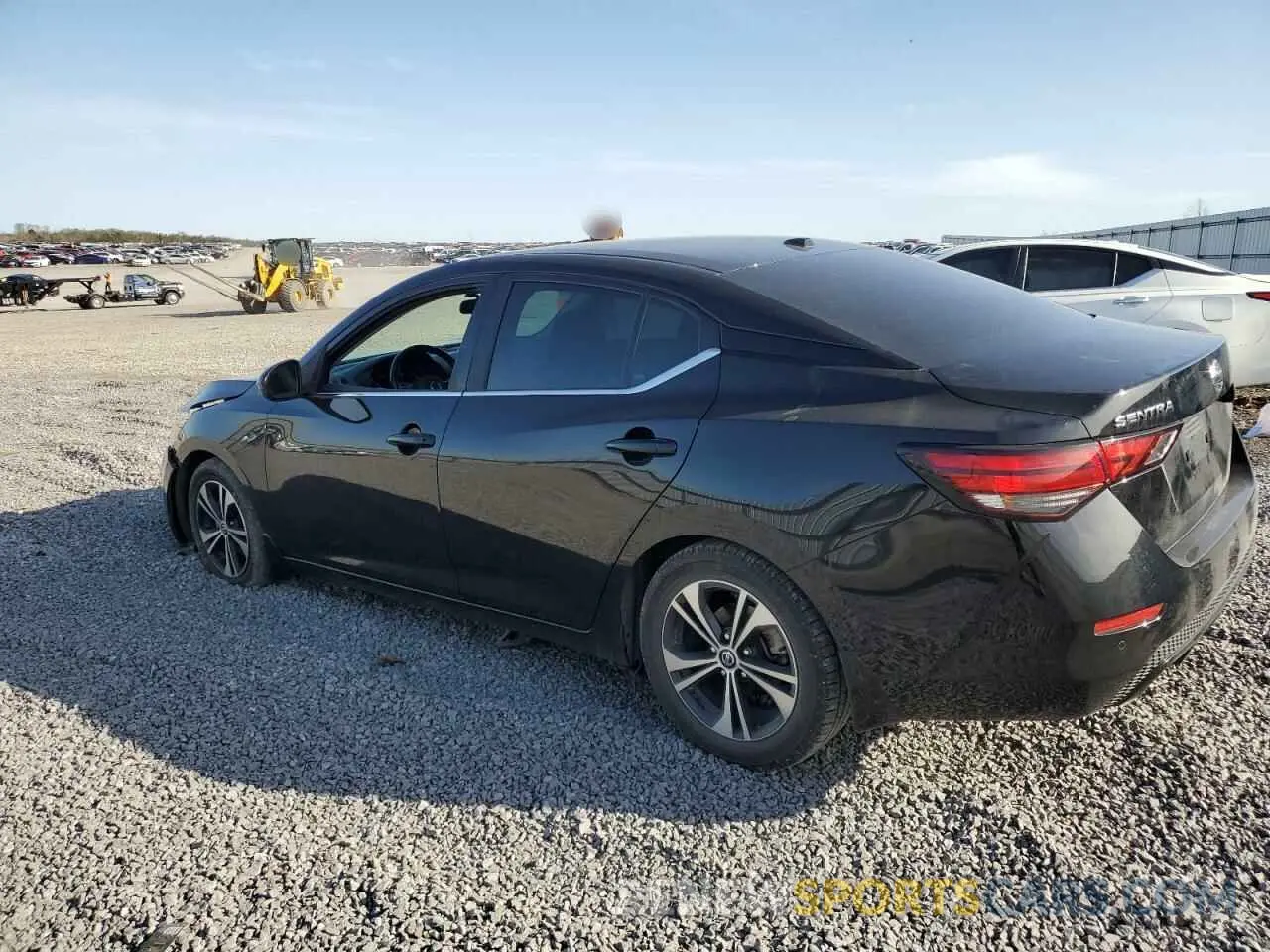 2 Photograph of a damaged car 3N1AB8CV0MY243620 NISSAN SENTRA 2021