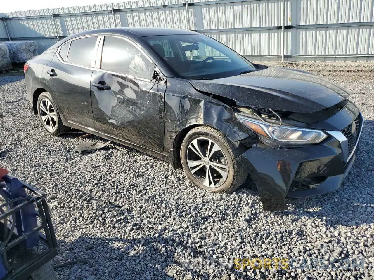 4 Photograph of a damaged car 3N1AB8CV0MY243620 NISSAN SENTRA 2021