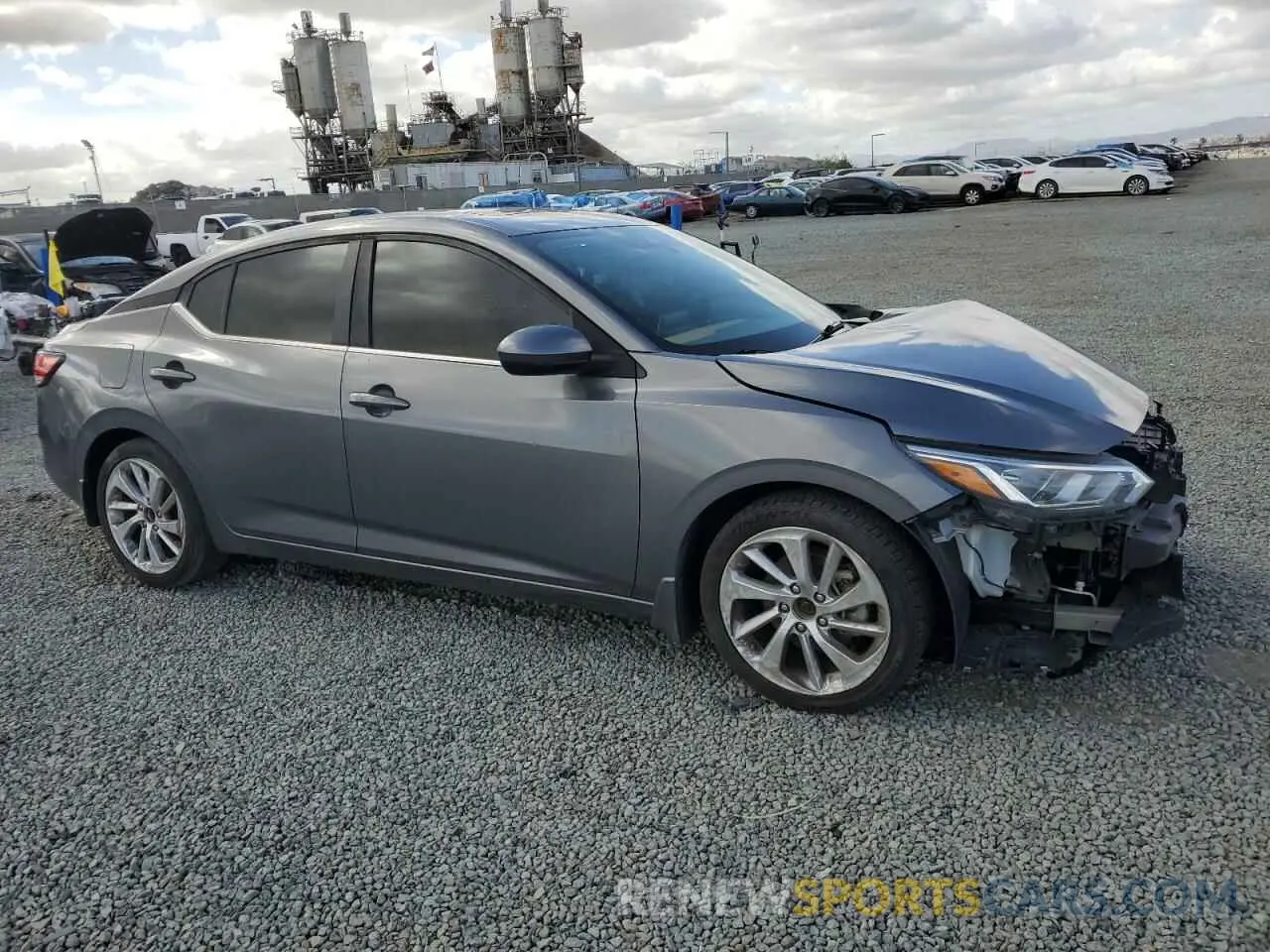 4 Фотография поврежденного автомобиля 3N1AB8CV0MY249773 NISSAN SENTRA 2021