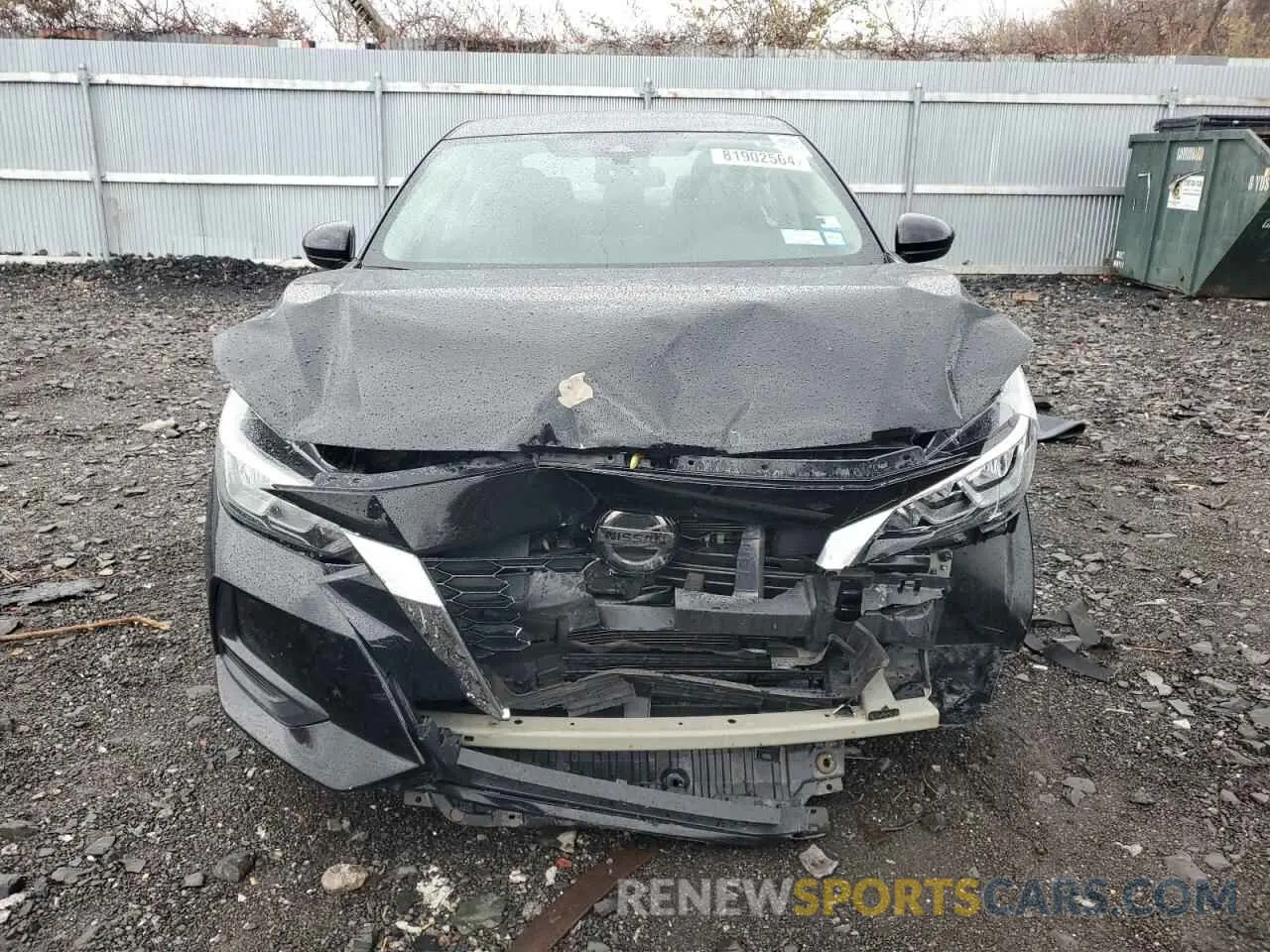 5 Photograph of a damaged car 3N1AB8CV0MY263740 NISSAN SENTRA 2021