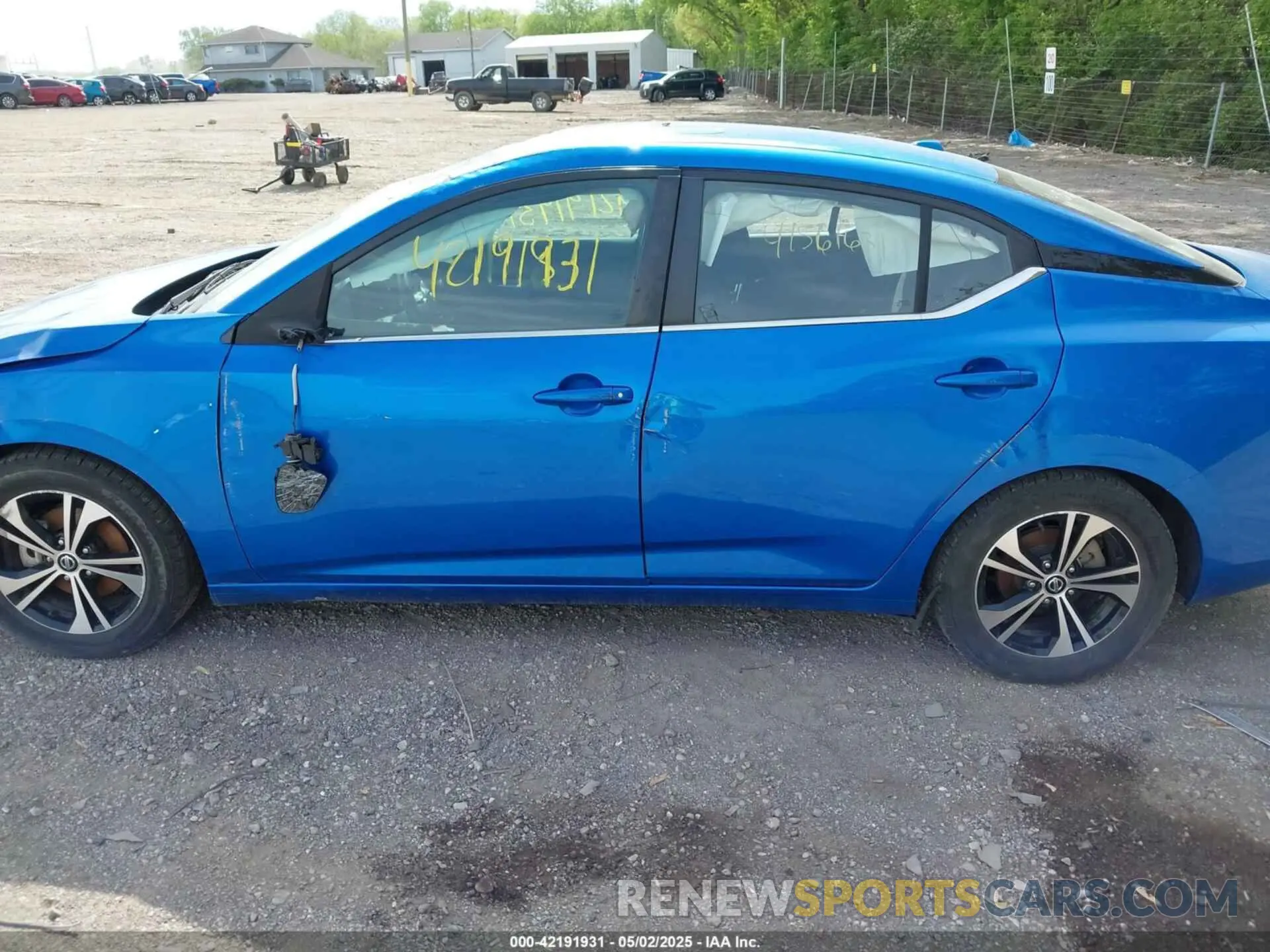 14 Photograph of a damaged car 3N1AB8CV0MY271062 NISSAN SENTRA 2021