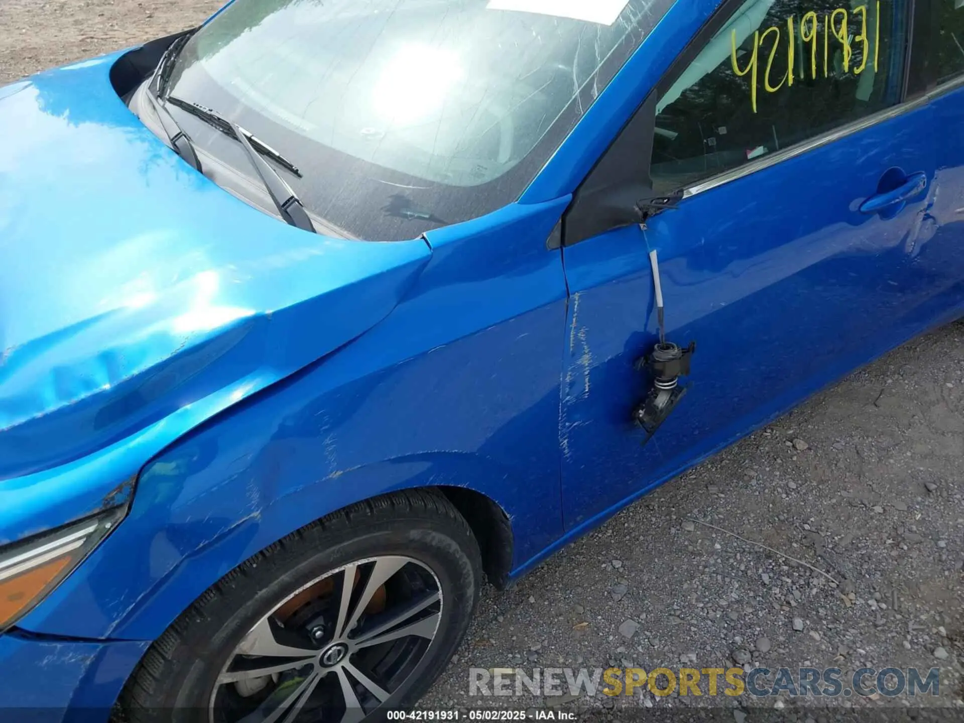 18 Photograph of a damaged car 3N1AB8CV0MY271062 NISSAN SENTRA 2021