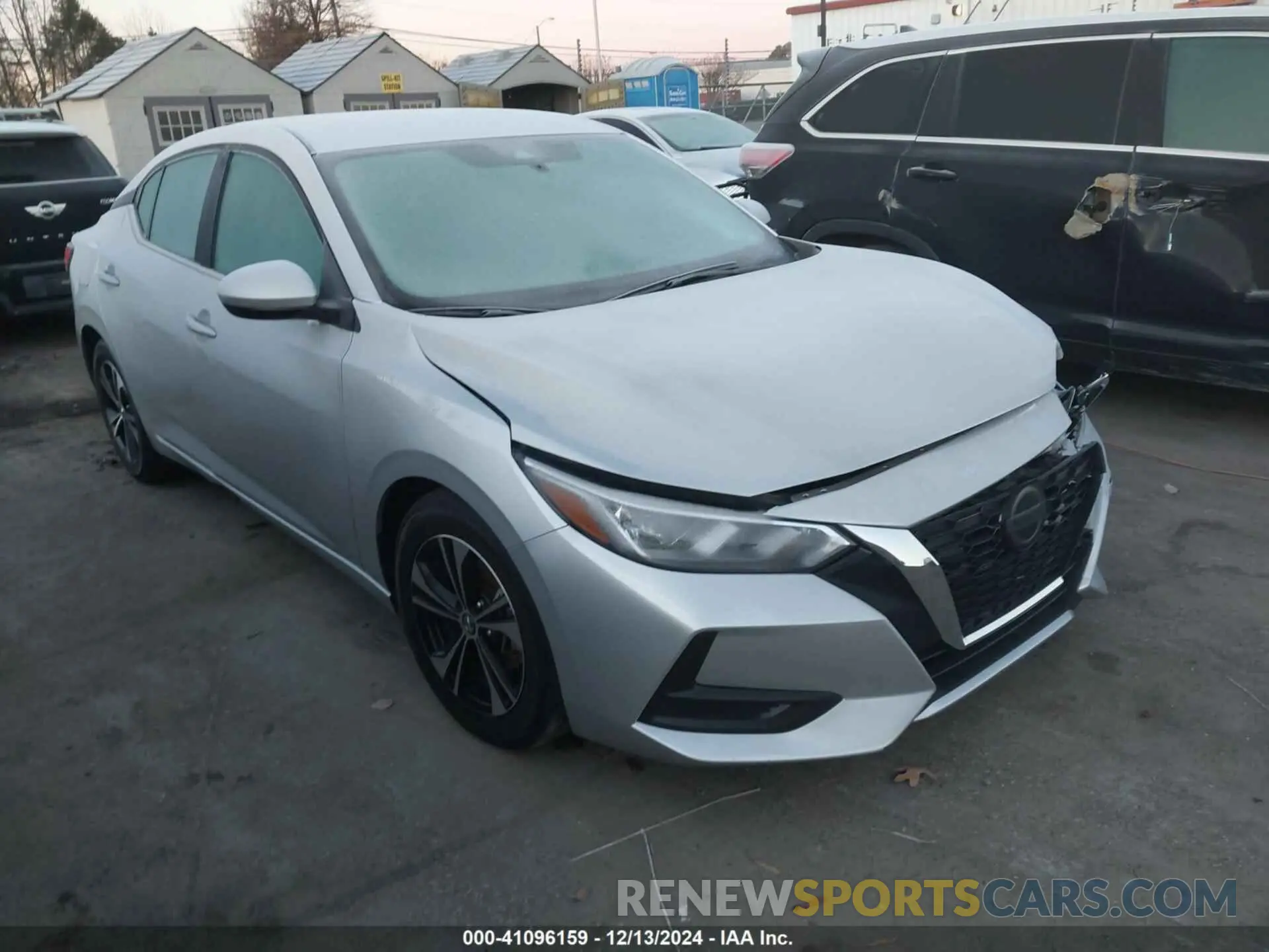 1 Photograph of a damaged car 3N1AB8CV0MY293384 NISSAN SENTRA 2021