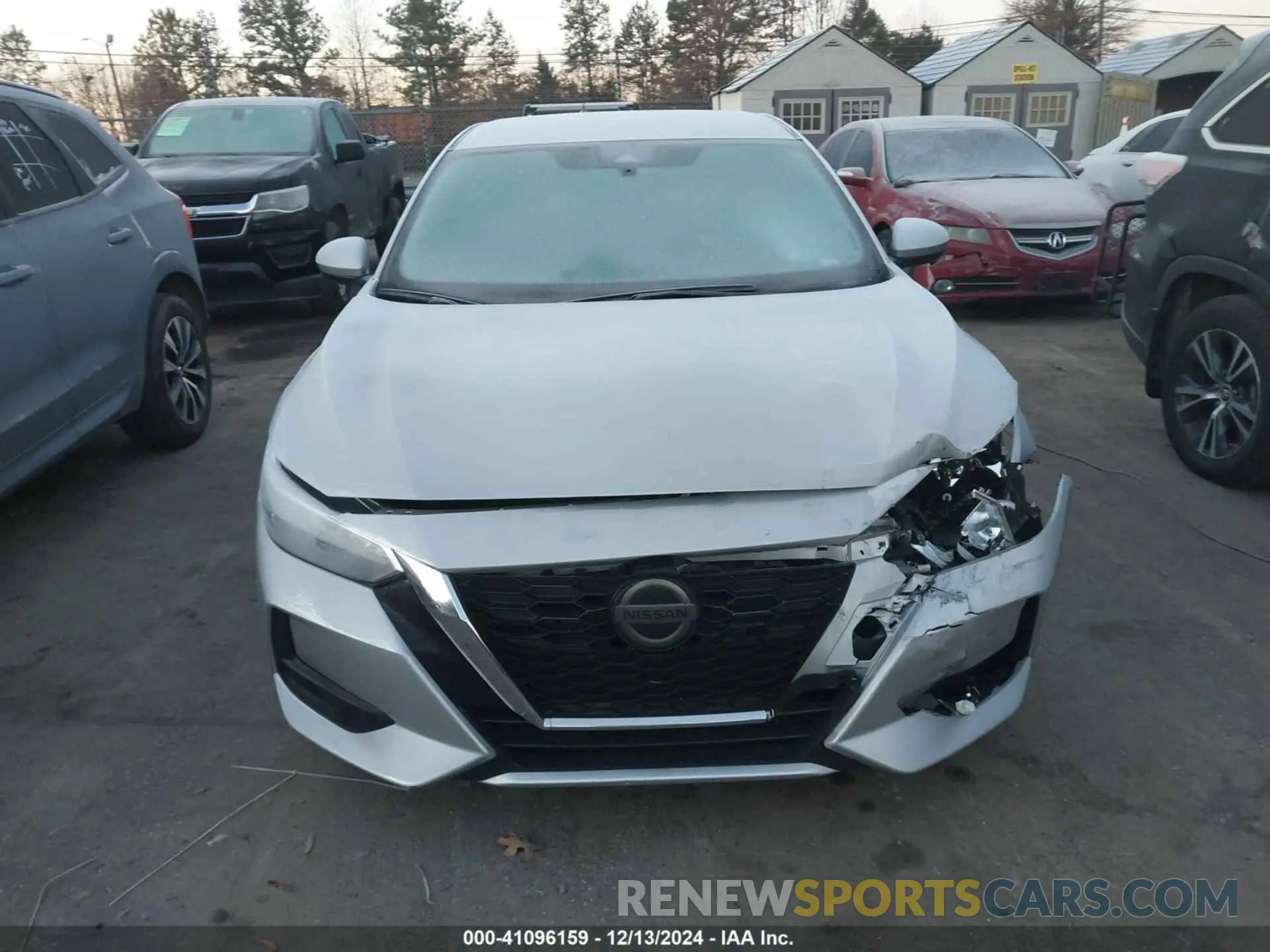 12 Photograph of a damaged car 3N1AB8CV0MY293384 NISSAN SENTRA 2021