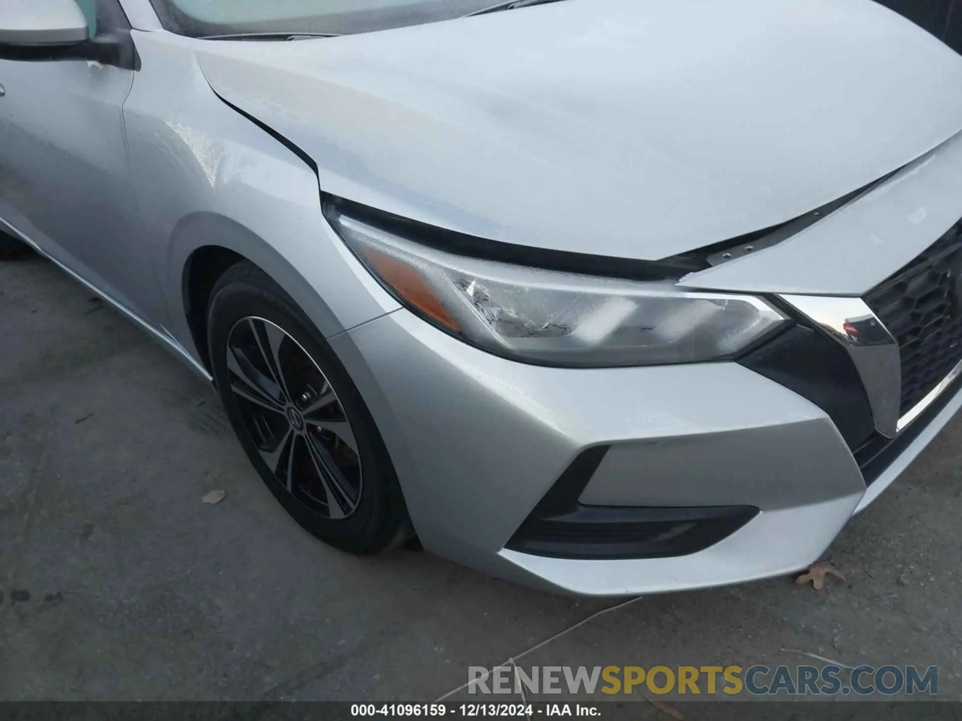 18 Photograph of a damaged car 3N1AB8CV0MY293384 NISSAN SENTRA 2021