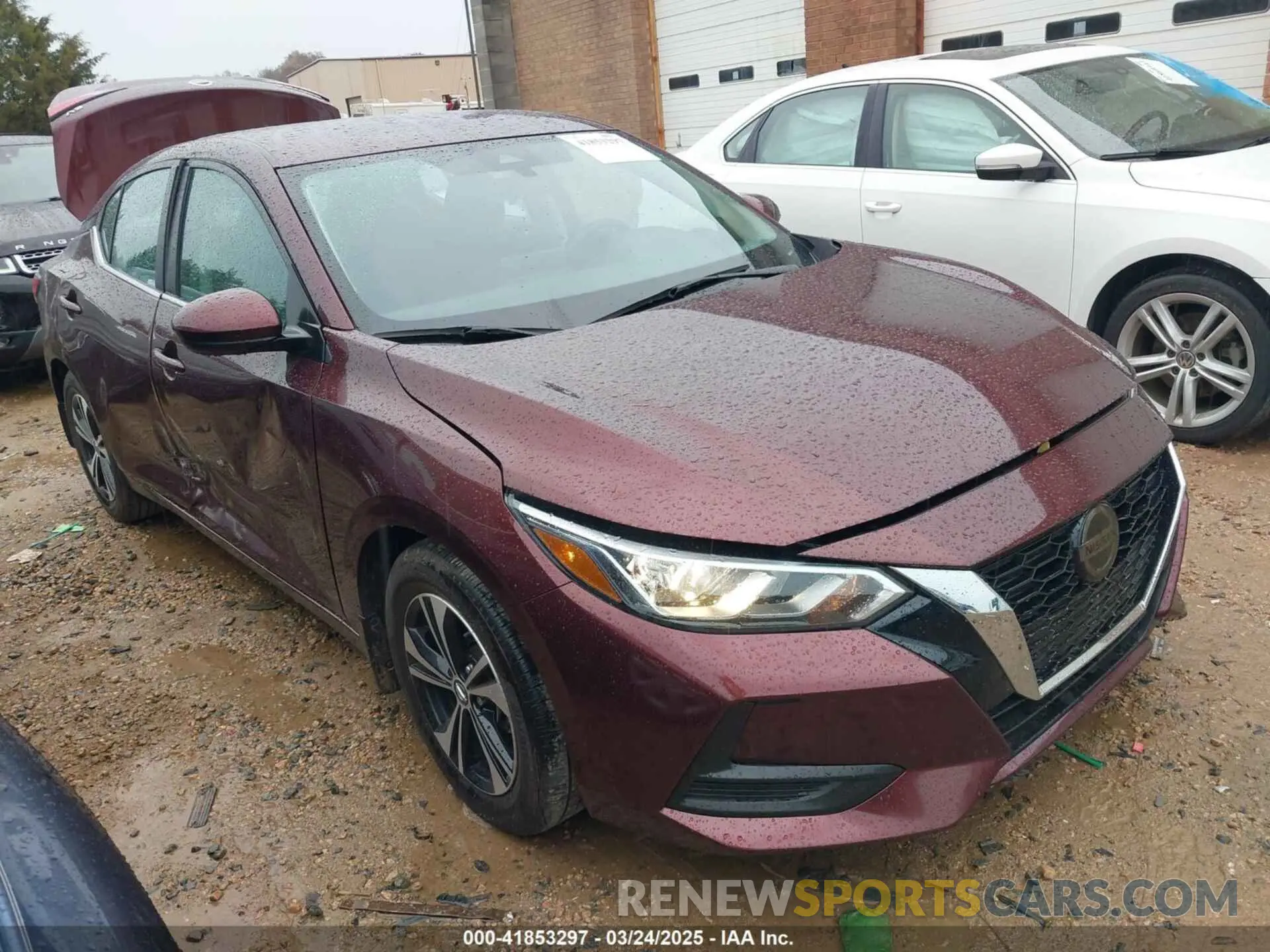 1 Photograph of a damaged car 3N1AB8CV0MY301046 NISSAN SENTRA 2021