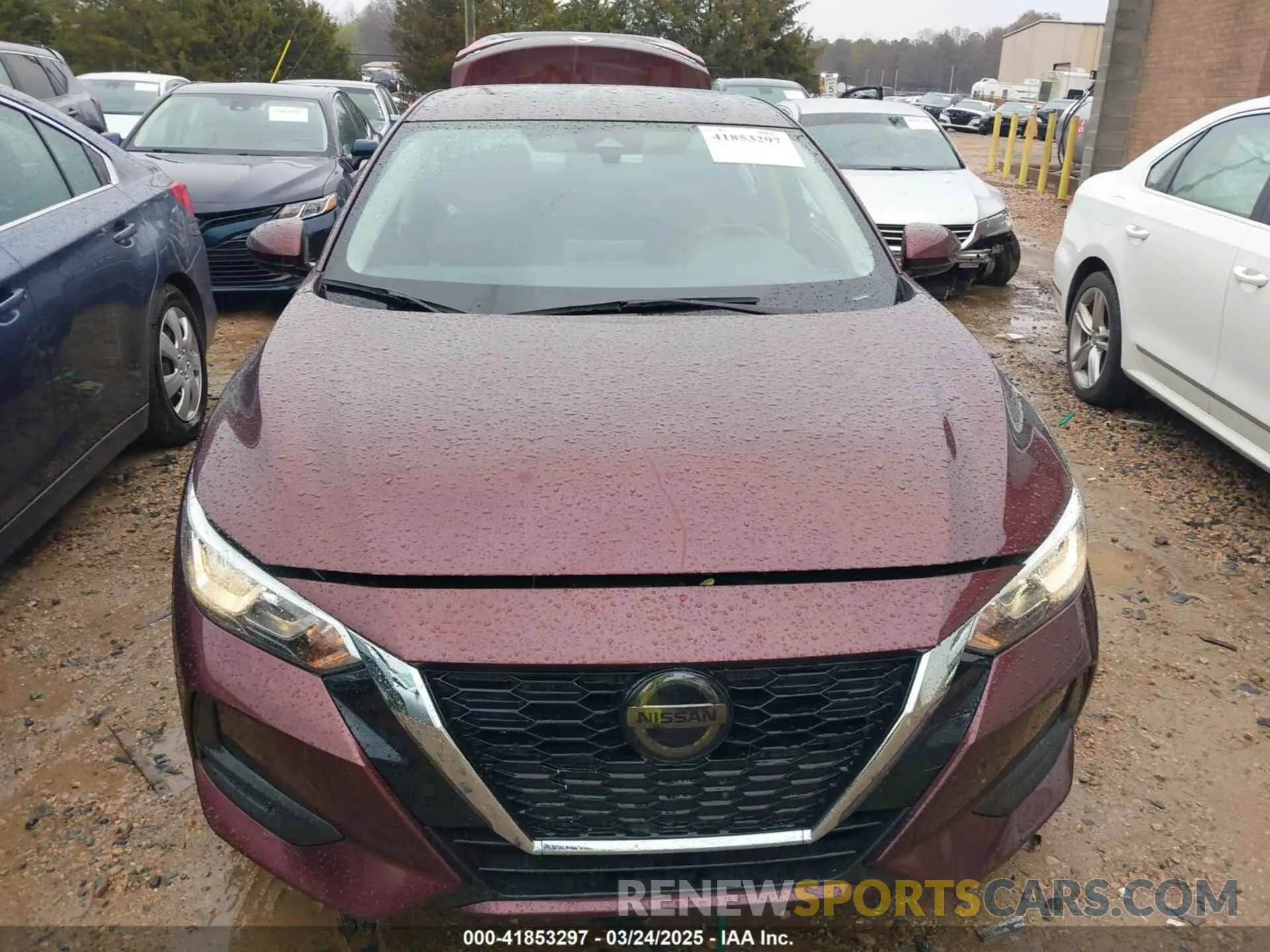 12 Photograph of a damaged car 3N1AB8CV0MY301046 NISSAN SENTRA 2021