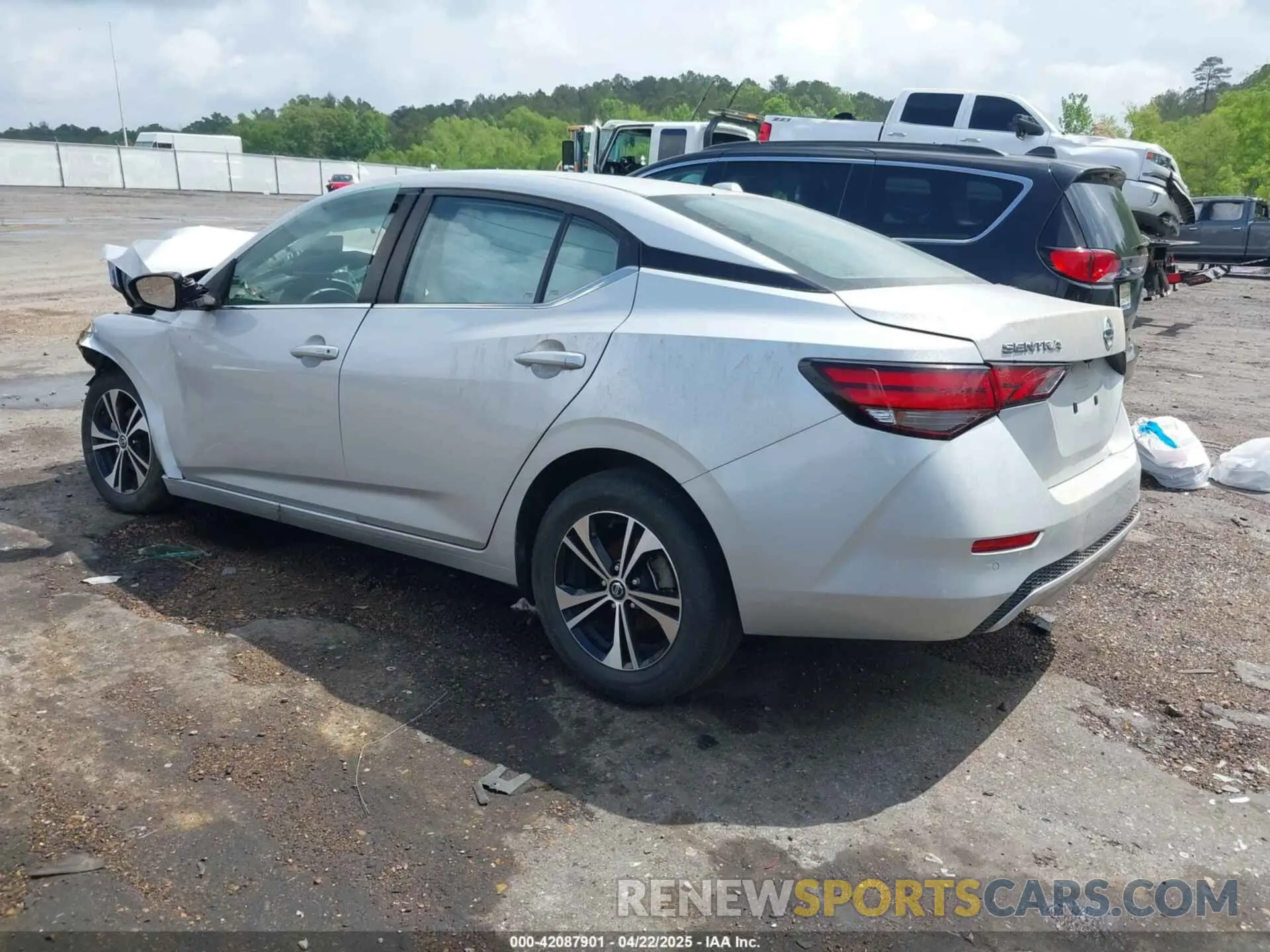 3 Photograph of a damaged car 3N1AB8CV0MY305551 NISSAN SENTRA 2021