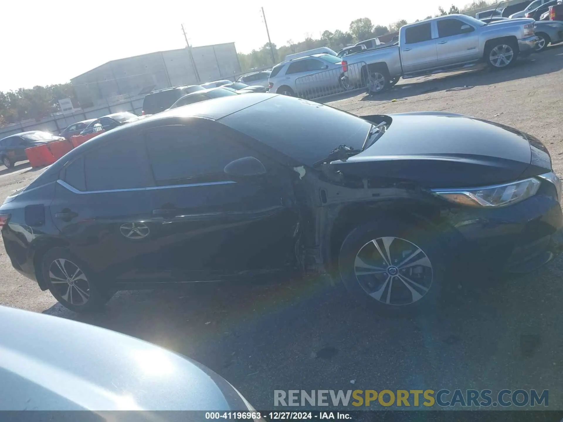 13 Фотография поврежденного автомобиля 3N1AB8CV0MY308109 NISSAN SENTRA 2021