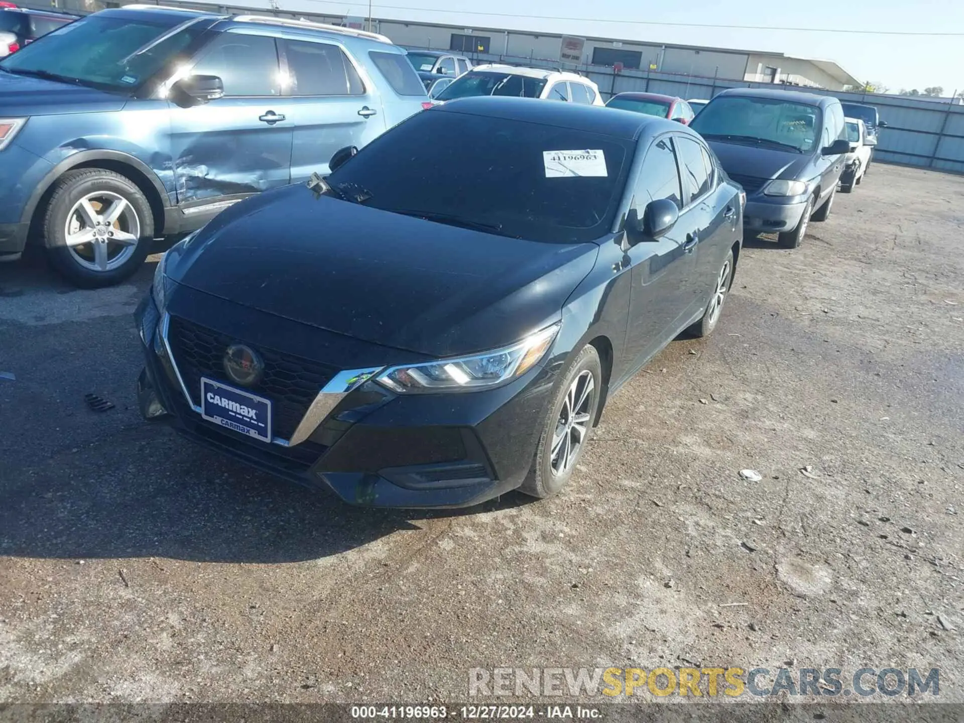 2 Фотография поврежденного автомобиля 3N1AB8CV0MY308109 NISSAN SENTRA 2021