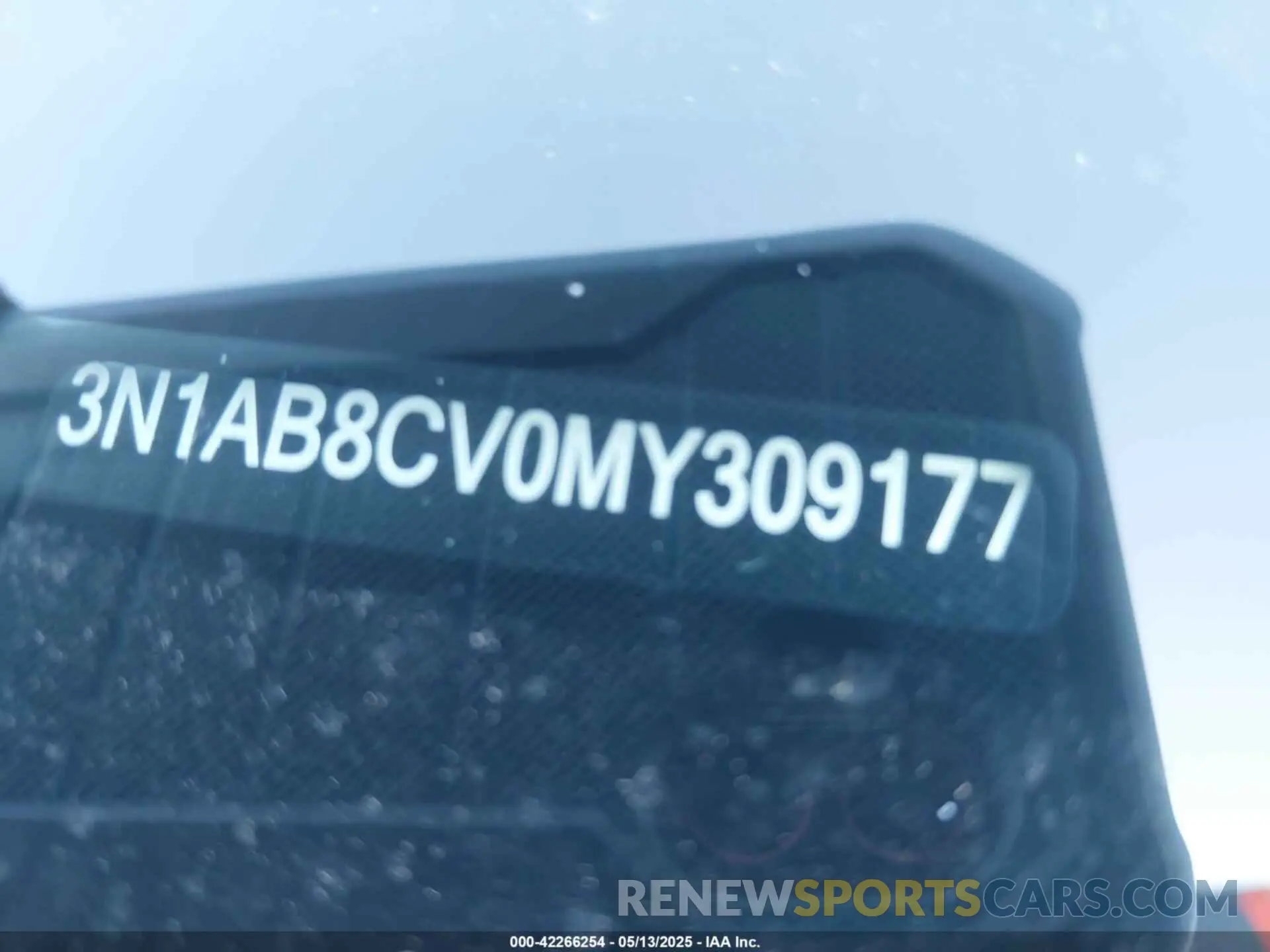 9 Фотография поврежденного автомобиля 3N1AB8CV0MY309177 NISSAN SENTRA 2021
