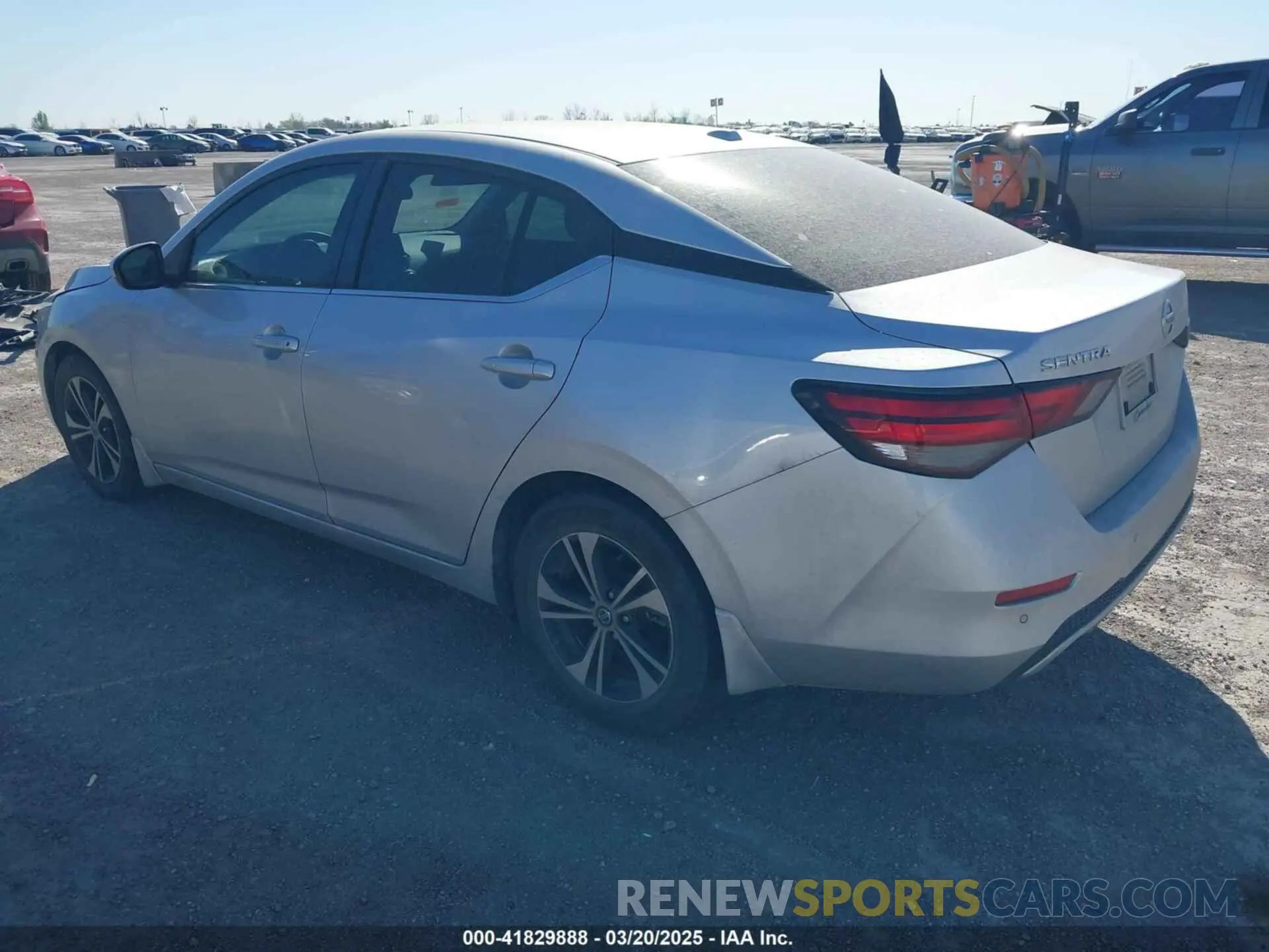 3 Photograph of a damaged car 3N1AB8CV0MY311558 NISSAN SENTRA 2021