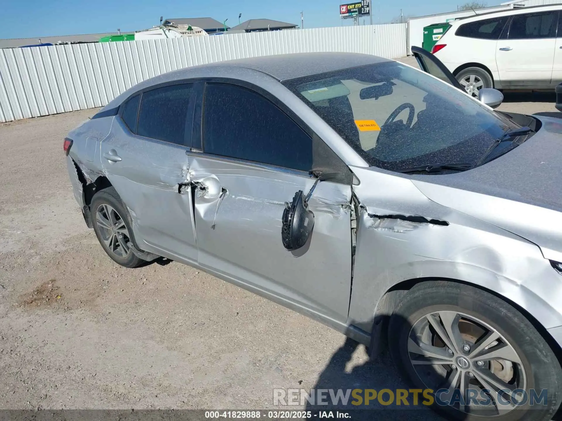 6 Photograph of a damaged car 3N1AB8CV0MY311558 NISSAN SENTRA 2021