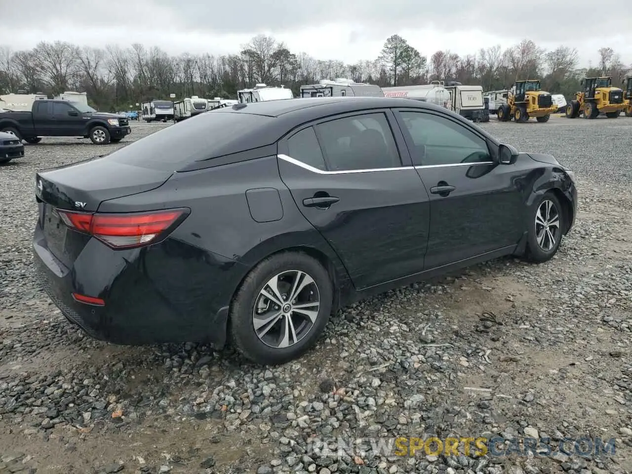 3 Photograph of a damaged car 3N1AB8CV0MY314203 NISSAN SENTRA 2021