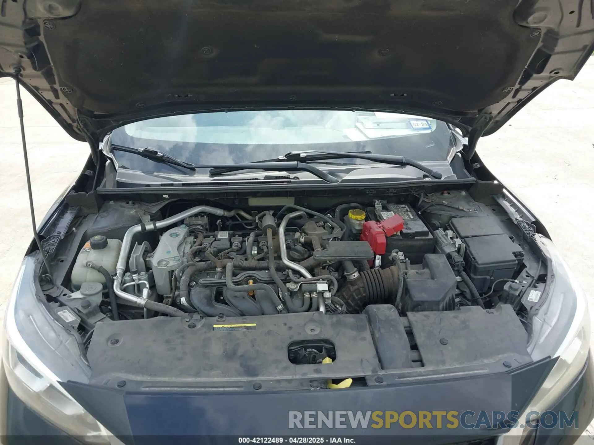 10 Photograph of a damaged car 3N1AB8CV0MY318588 NISSAN SENTRA 2021