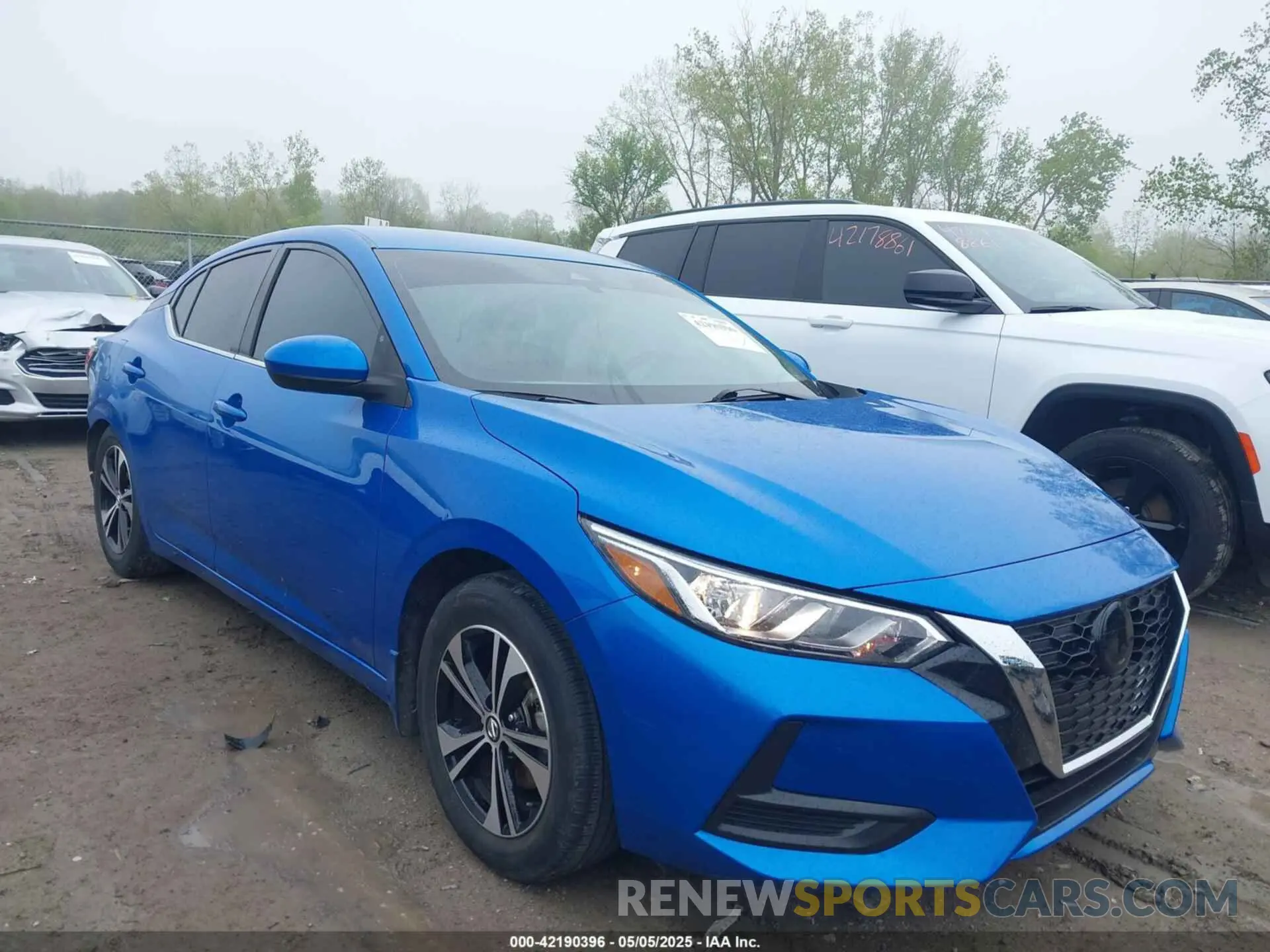 1 Фотография поврежденного автомобиля 3N1AB8CV0MY330630 NISSAN SENTRA 2021