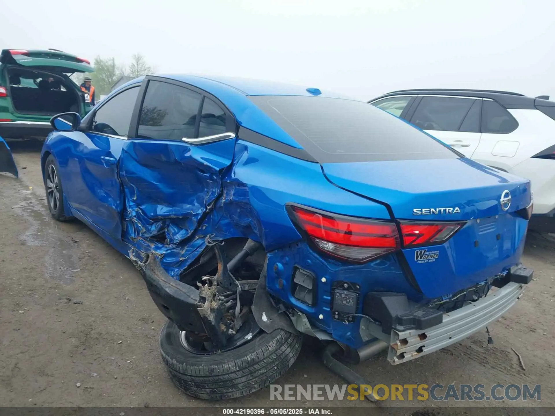 3 Фотография поврежденного автомобиля 3N1AB8CV0MY330630 NISSAN SENTRA 2021