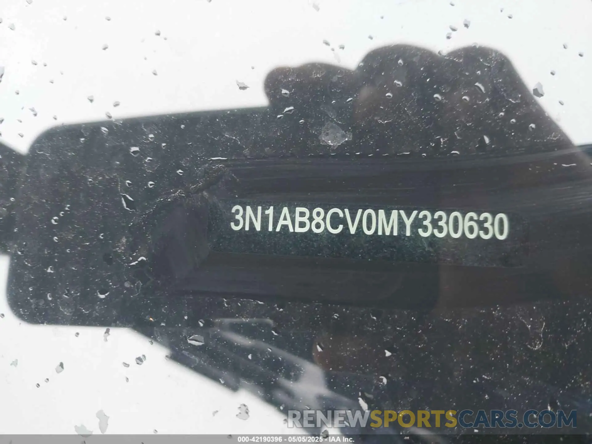 9 Фотография поврежденного автомобиля 3N1AB8CV0MY330630 NISSAN SENTRA 2021