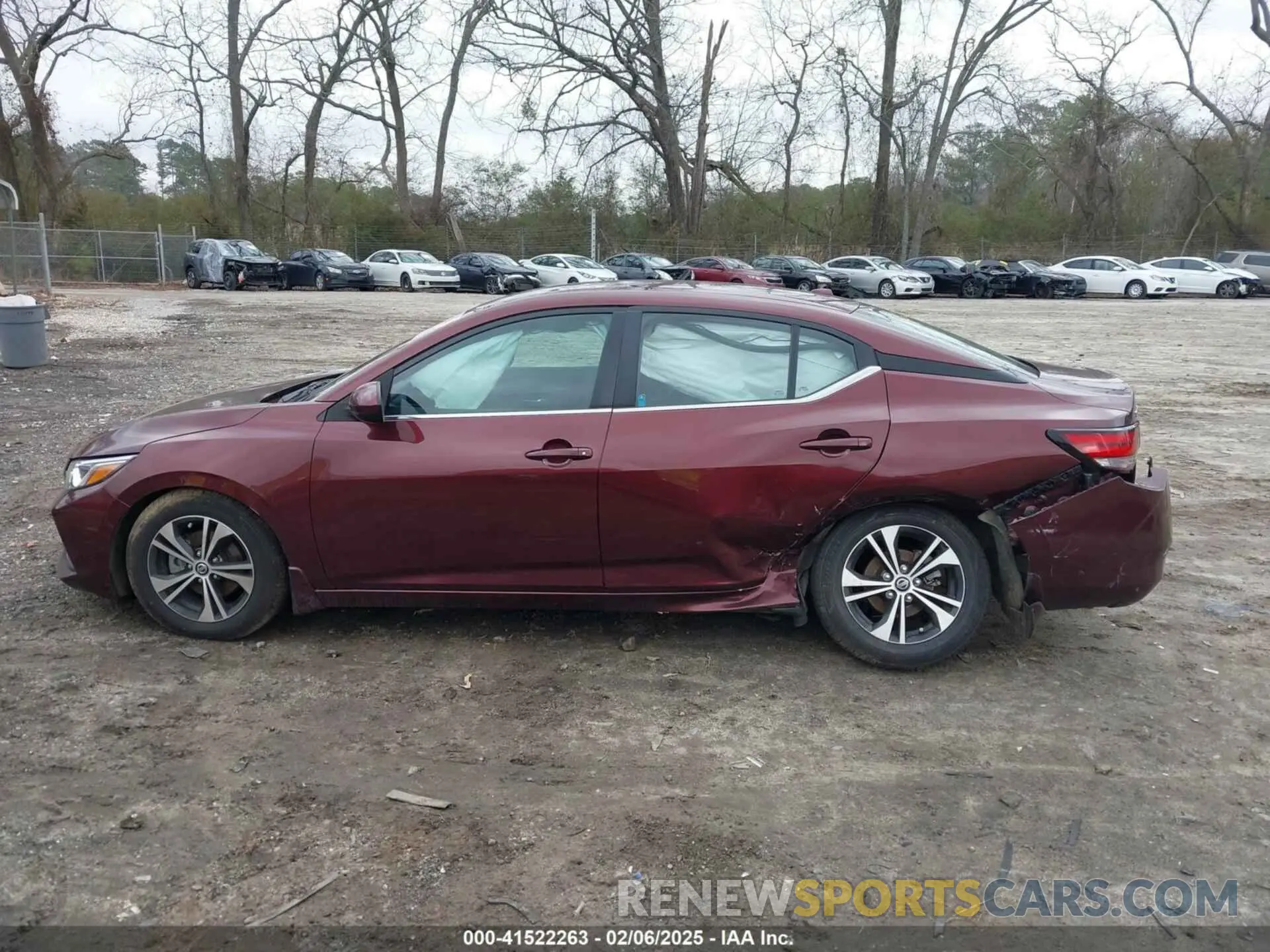 14 Photograph of a damaged car 3N1AB8CV1MY207063 NISSAN SENTRA 2021
