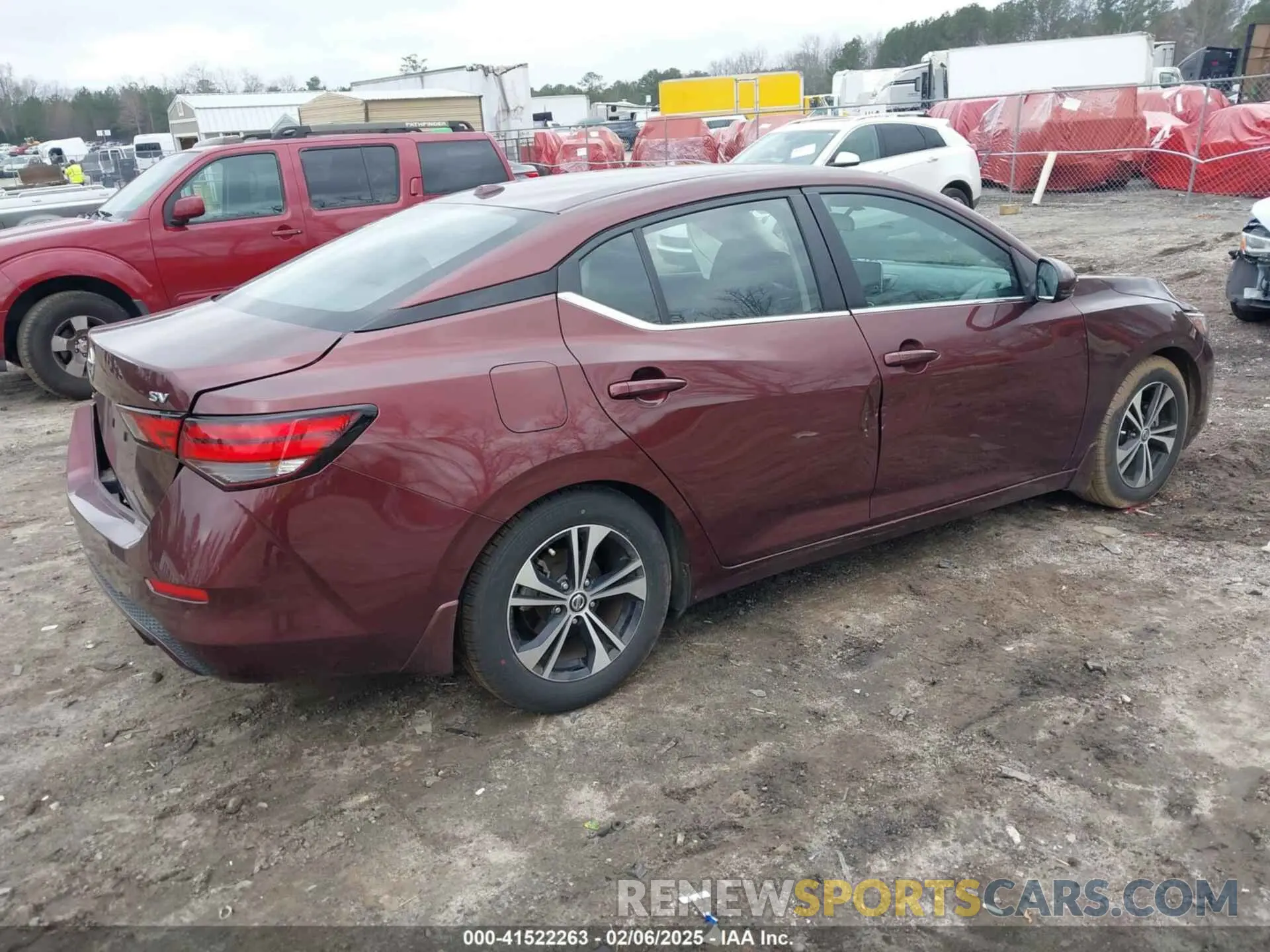 4 Photograph of a damaged car 3N1AB8CV1MY207063 NISSAN SENTRA 2021