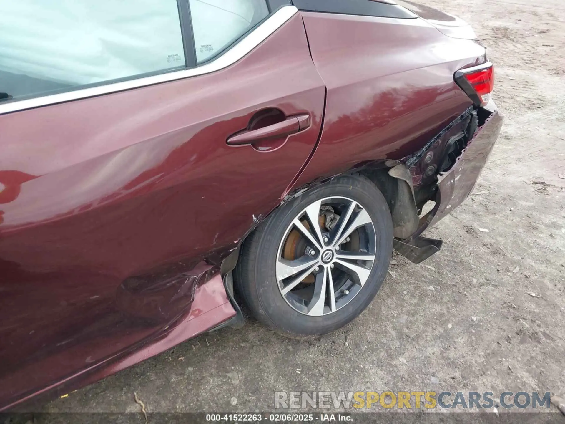 6 Photograph of a damaged car 3N1AB8CV1MY207063 NISSAN SENTRA 2021