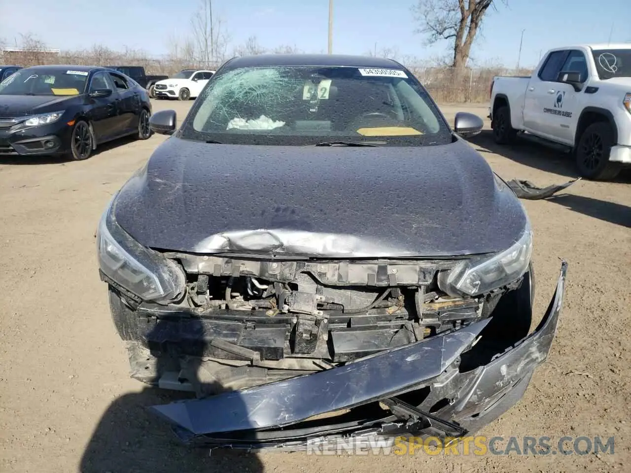 5 Photograph of a damaged car 3N1AB8CV1MY233260 NISSAN SENTRA 2021