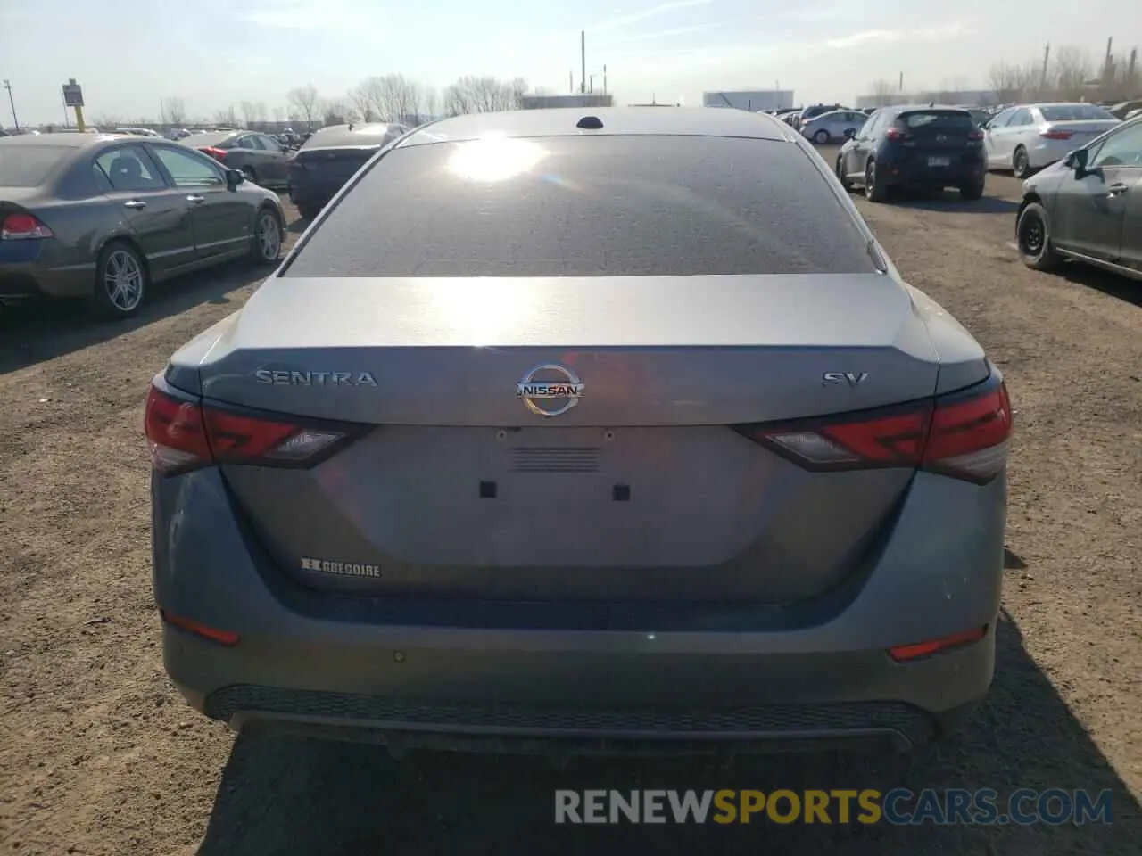 6 Photograph of a damaged car 3N1AB8CV1MY233260 NISSAN SENTRA 2021