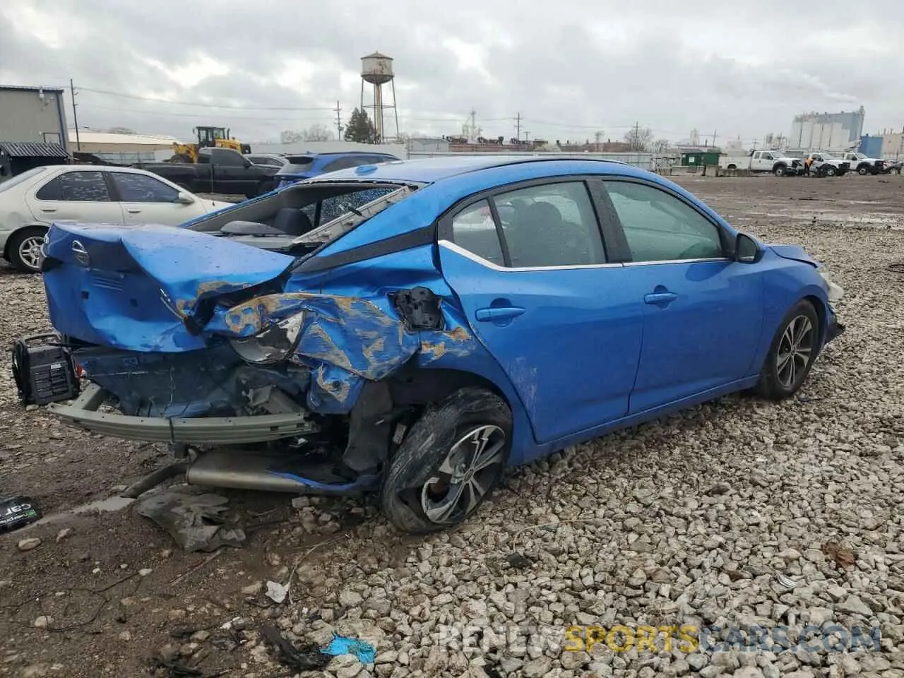 3 Photograph of a damaged car 3N1AB8CV1MY247272 NISSAN SENTRA 2021