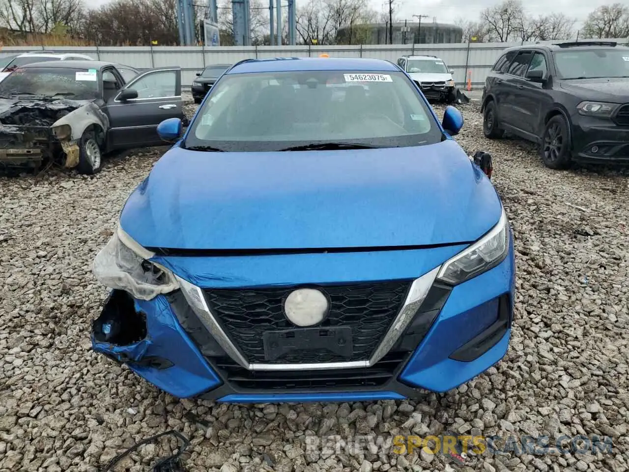 5 Photograph of a damaged car 3N1AB8CV1MY247272 NISSAN SENTRA 2021