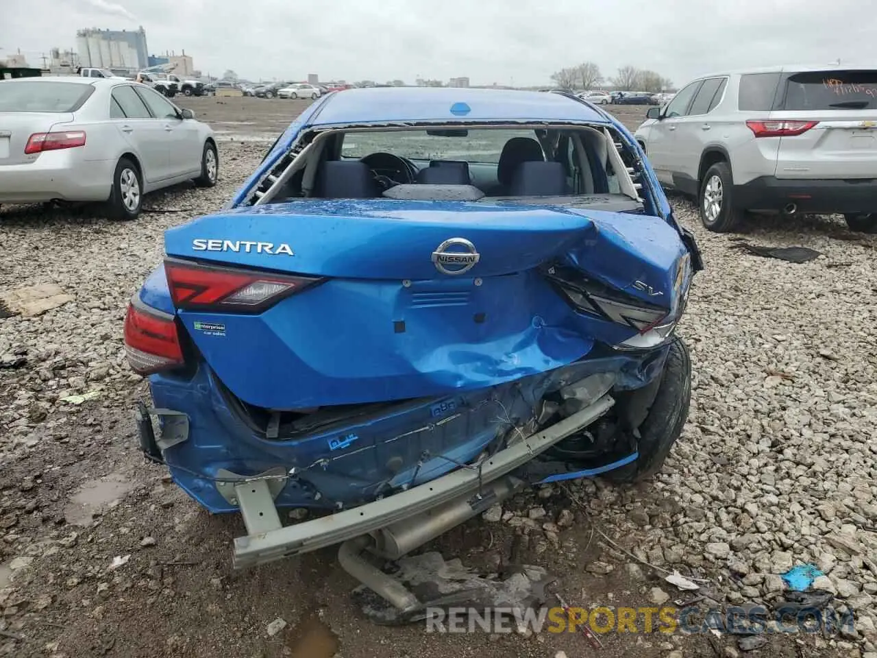 6 Photograph of a damaged car 3N1AB8CV1MY247272 NISSAN SENTRA 2021