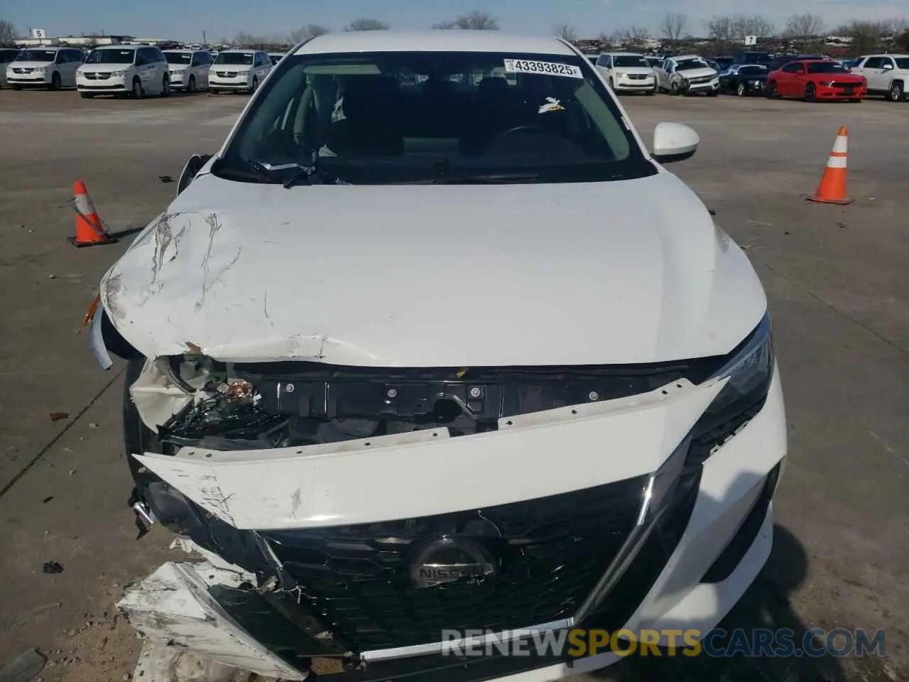 5 Photograph of a damaged car 3N1AB8CV1MY254092 NISSAN SENTRA 2021