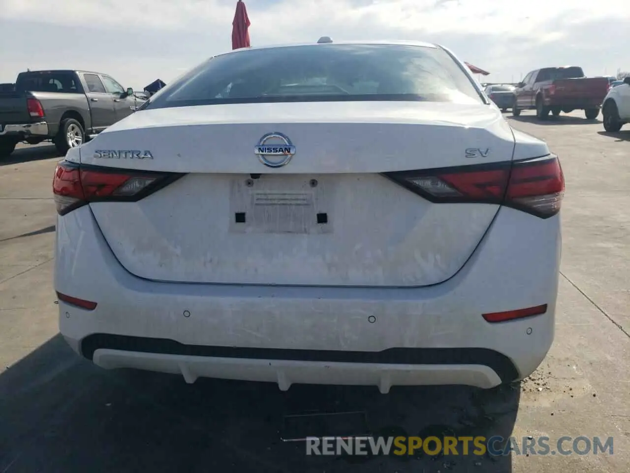6 Photograph of a damaged car 3N1AB8CV1MY254092 NISSAN SENTRA 2021