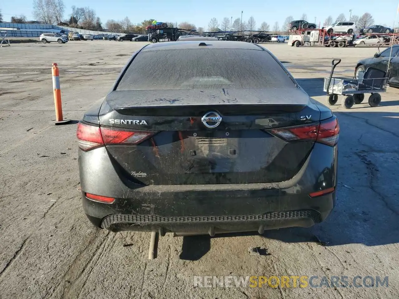 6 Photograph of a damaged car 3N1AB8CV1MY264590 NISSAN SENTRA 2021