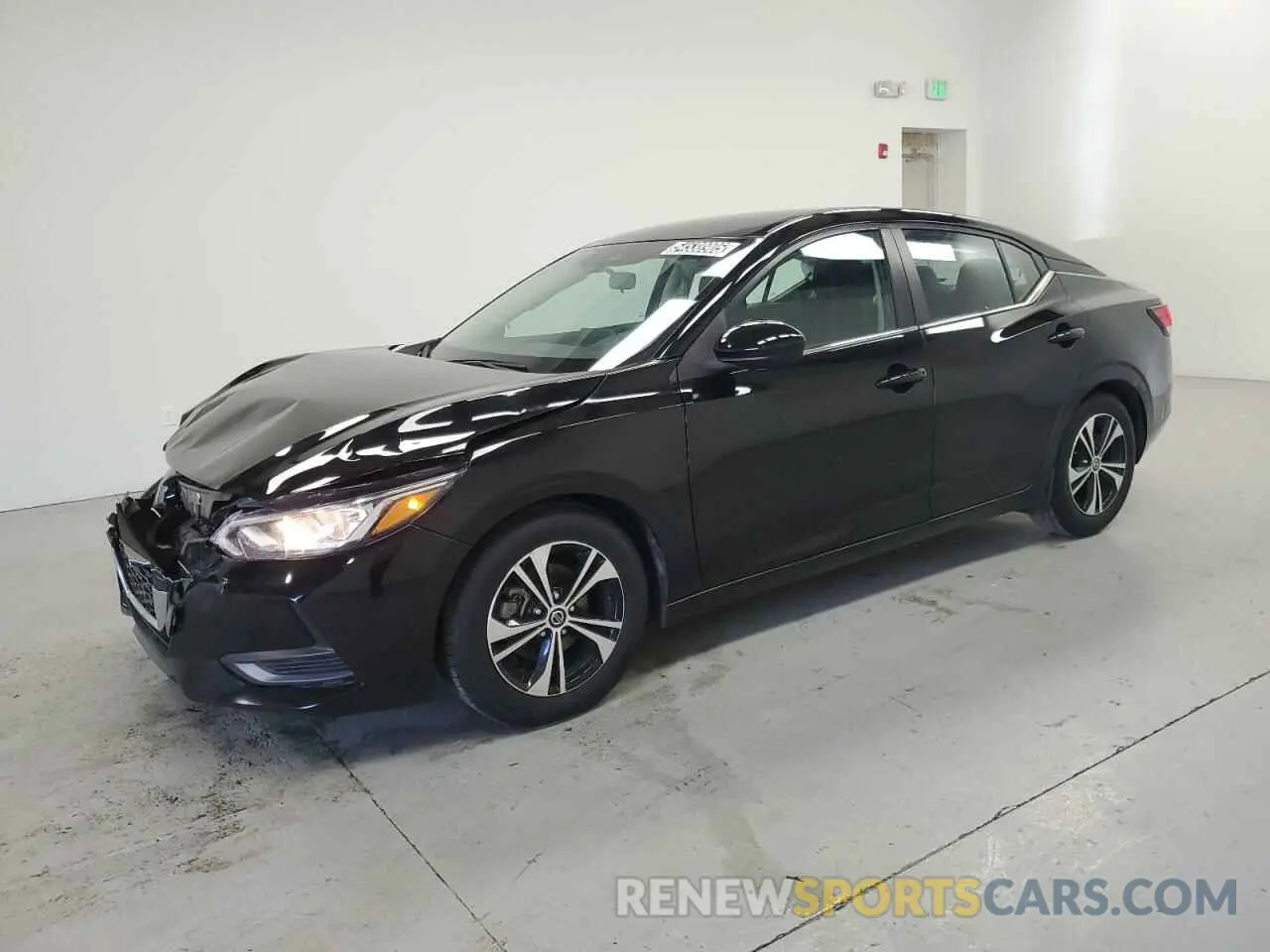 1 Photograph of a damaged car 3N1AB8CV1MY282443 NISSAN SENTRA 2021