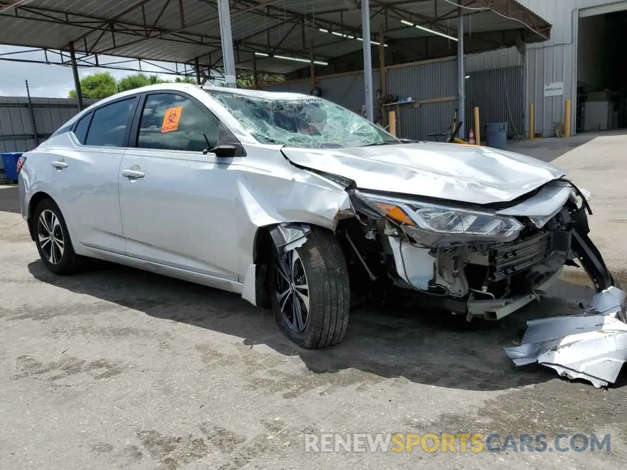 4 Фотография поврежденного автомобиля 3N1AB8CV1MY288484 NISSAN SENTRA 2021