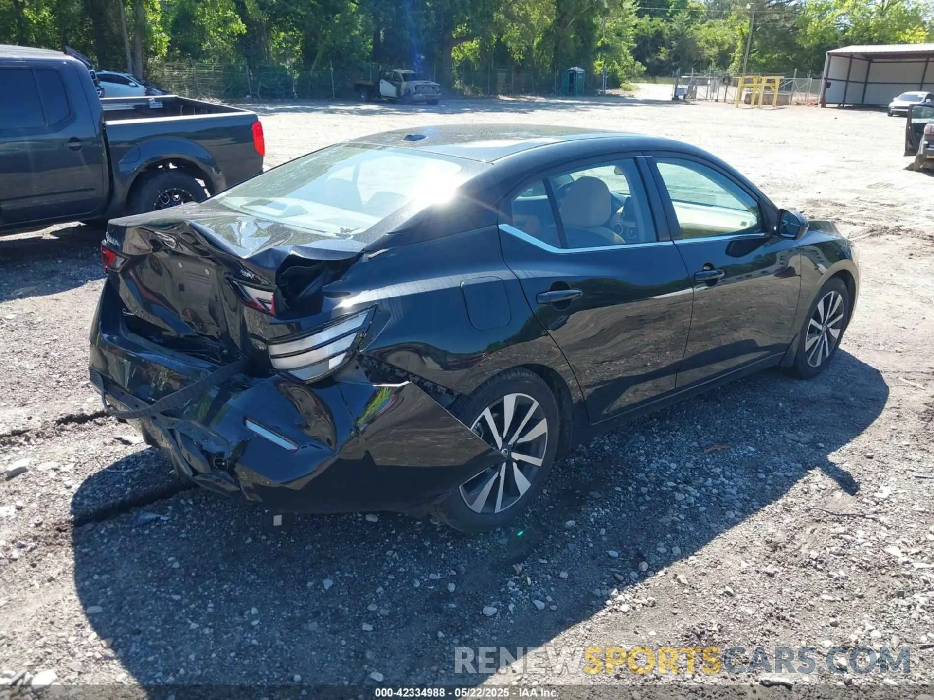 4 Photograph of a damaged car 3N1AB8CV1MY293619 NISSAN SENTRA 2021