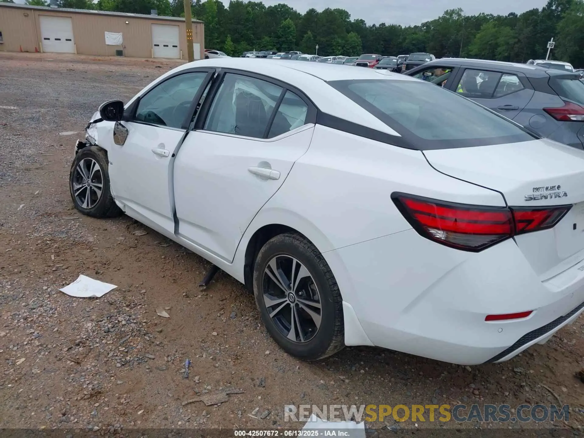 3 Photograph of a damaged car 3N1AB8CV1MY307311 NISSAN SENTRA 2021