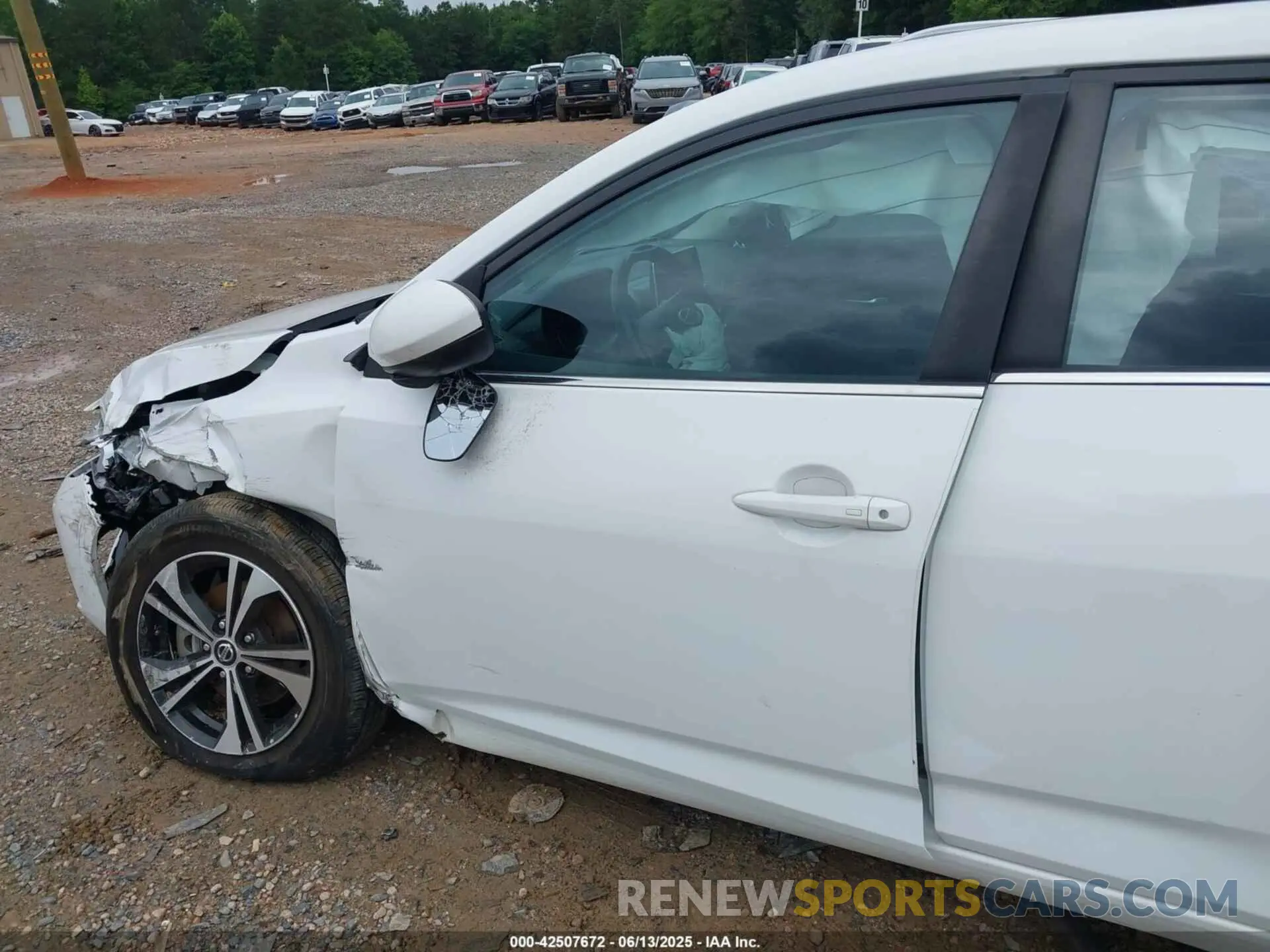 6 Photograph of a damaged car 3N1AB8CV1MY307311 NISSAN SENTRA 2021