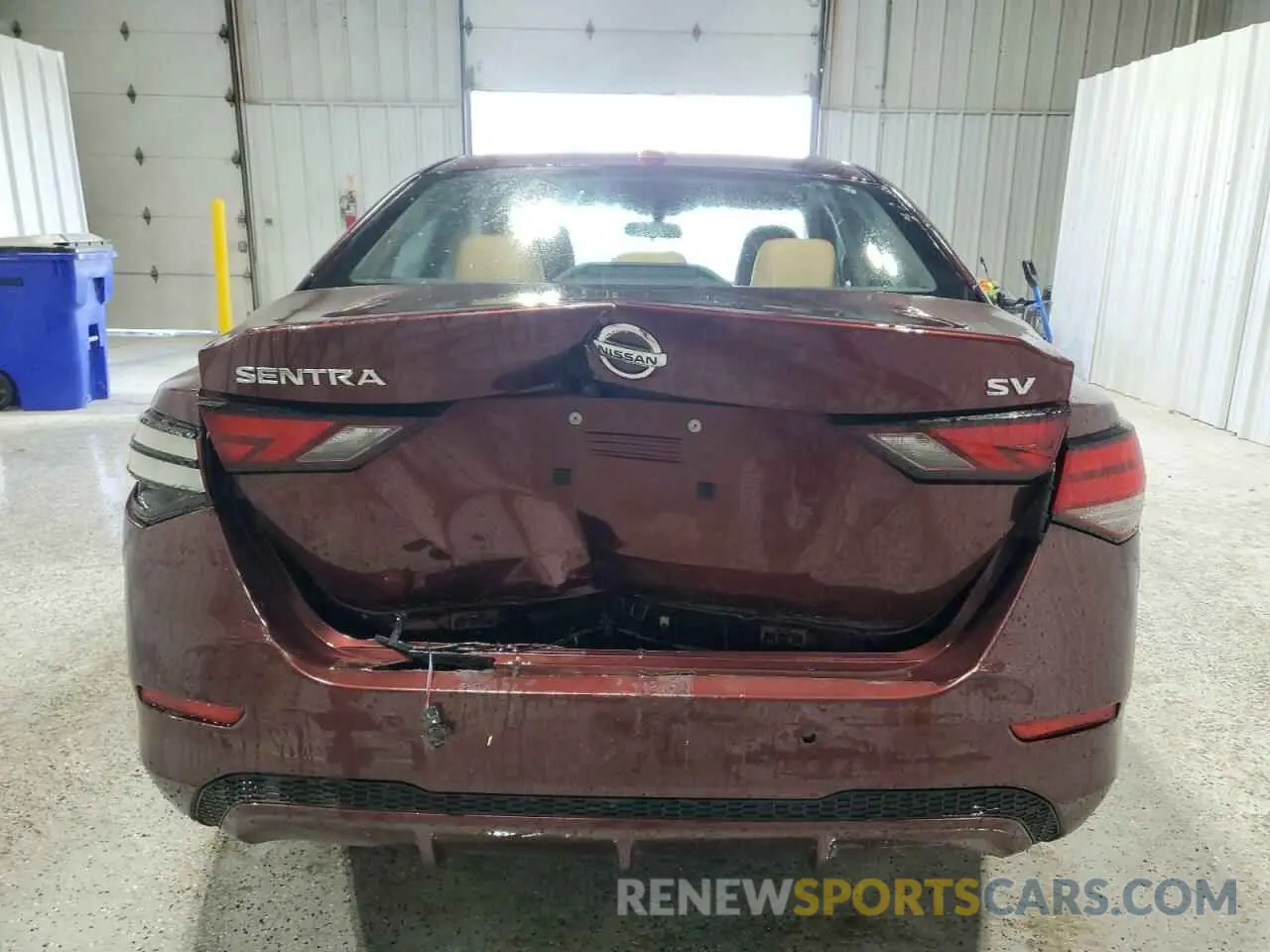 6 Photograph of a damaged car 3N1AB8CV1MY312685 NISSAN SENTRA 2021