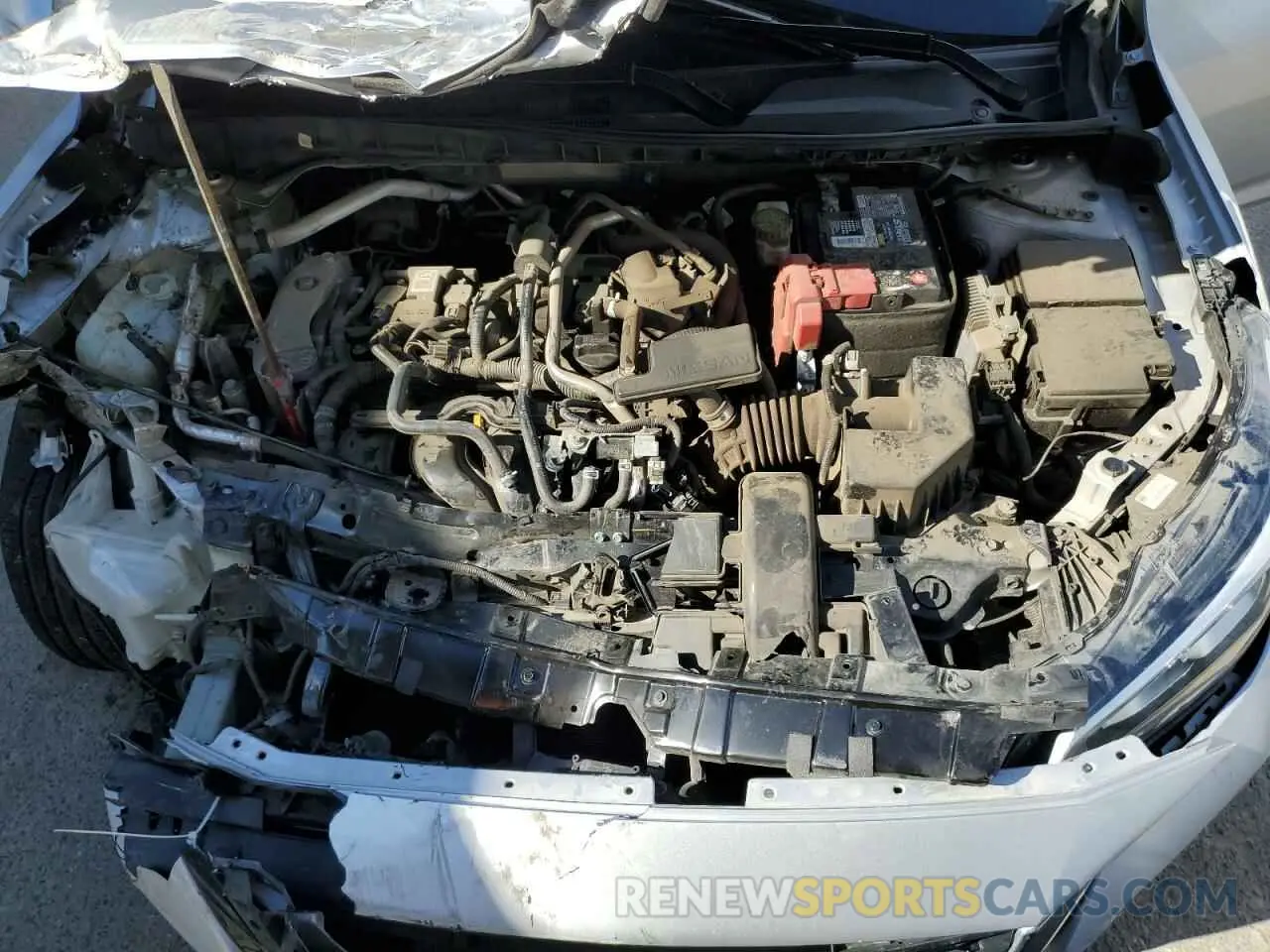 11 Фотография поврежденного автомобиля 3N1AB8CV1MY313707 NISSAN SENTRA 2021