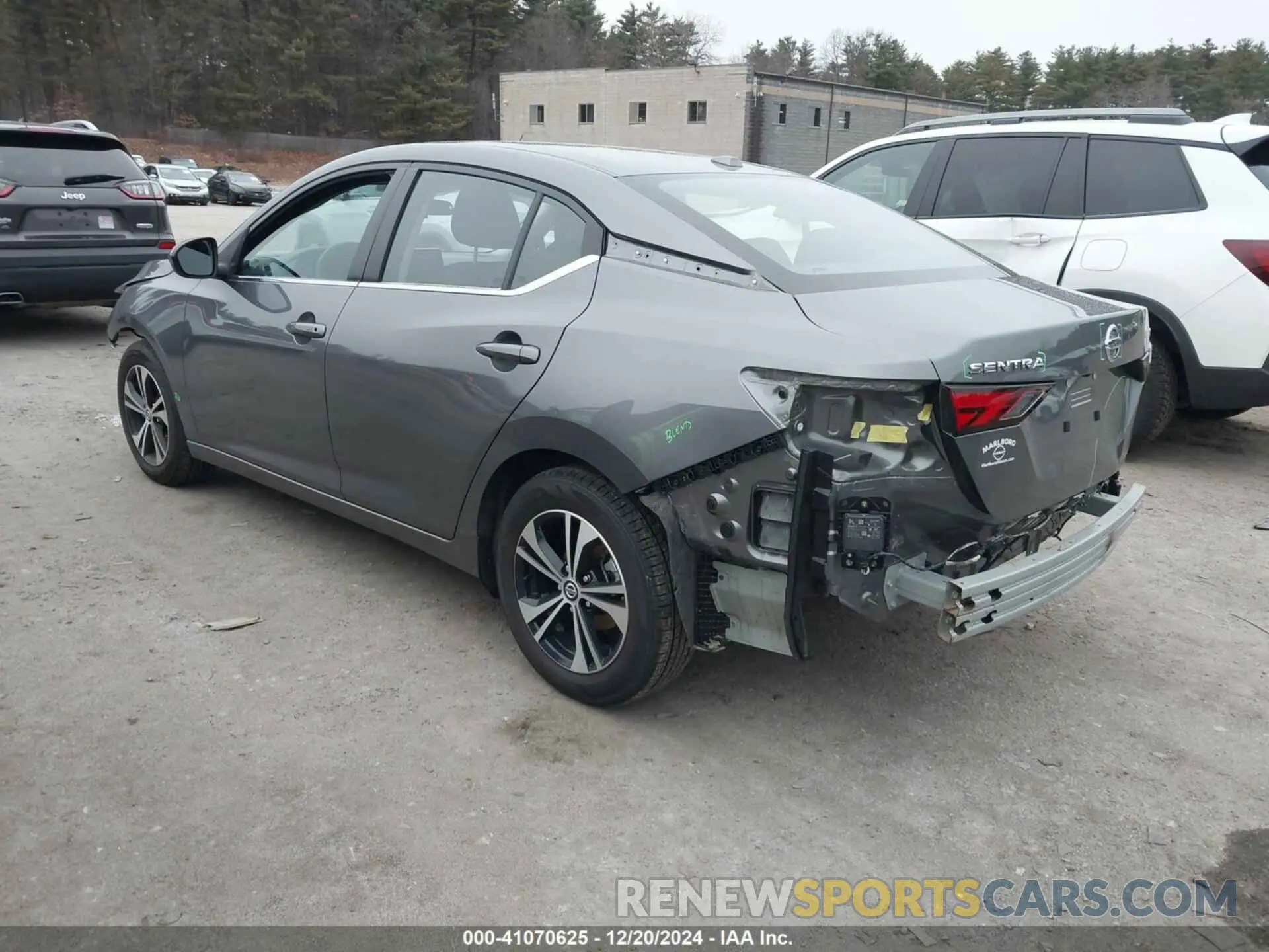3 Фотография поврежденного автомобиля 3N1AB8CV1MY323198 NISSAN SENTRA 2021
