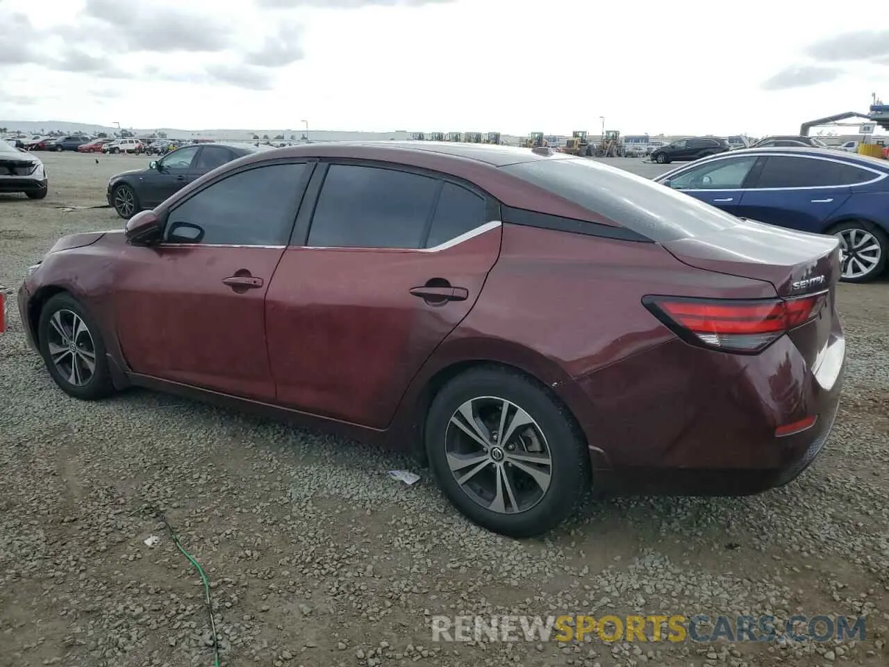 2 Фотография поврежденного автомобиля 3N1AB8CV2MY203846 NISSAN SENTRA 2021