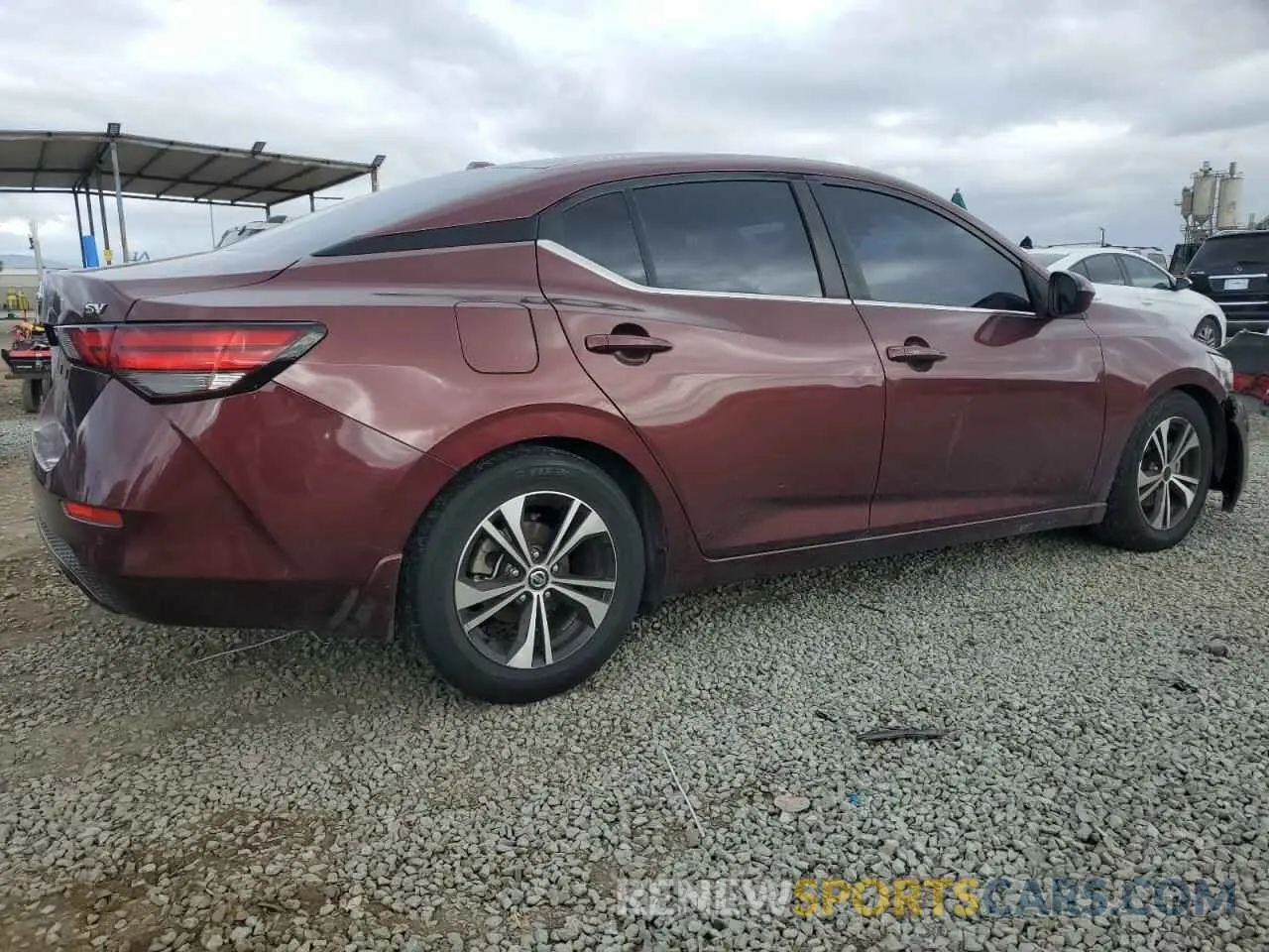3 Фотография поврежденного автомобиля 3N1AB8CV2MY203846 NISSAN SENTRA 2021