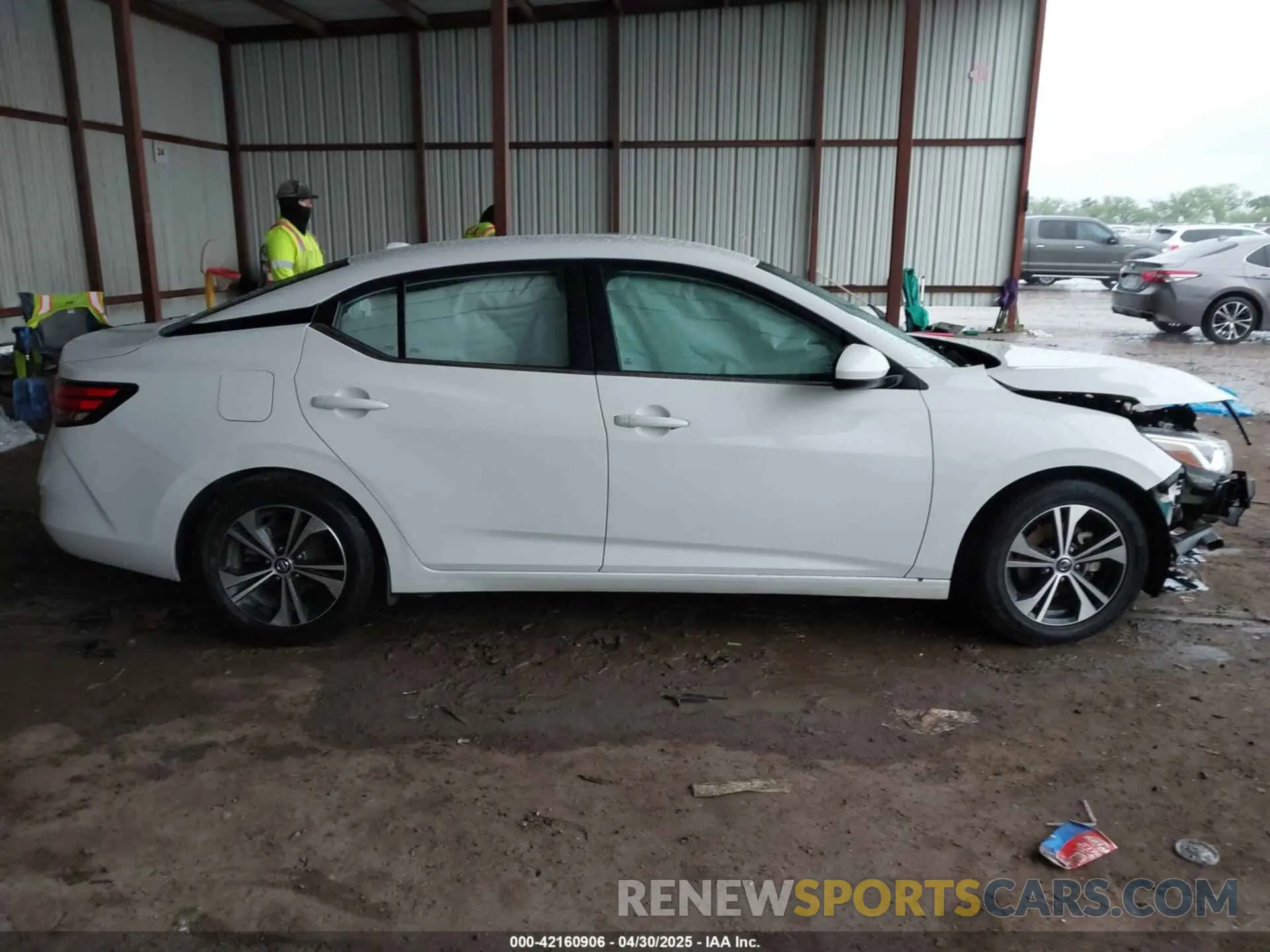 13 Photograph of a damaged car 3N1AB8CV2MY224132 NISSAN SENTRA 2021