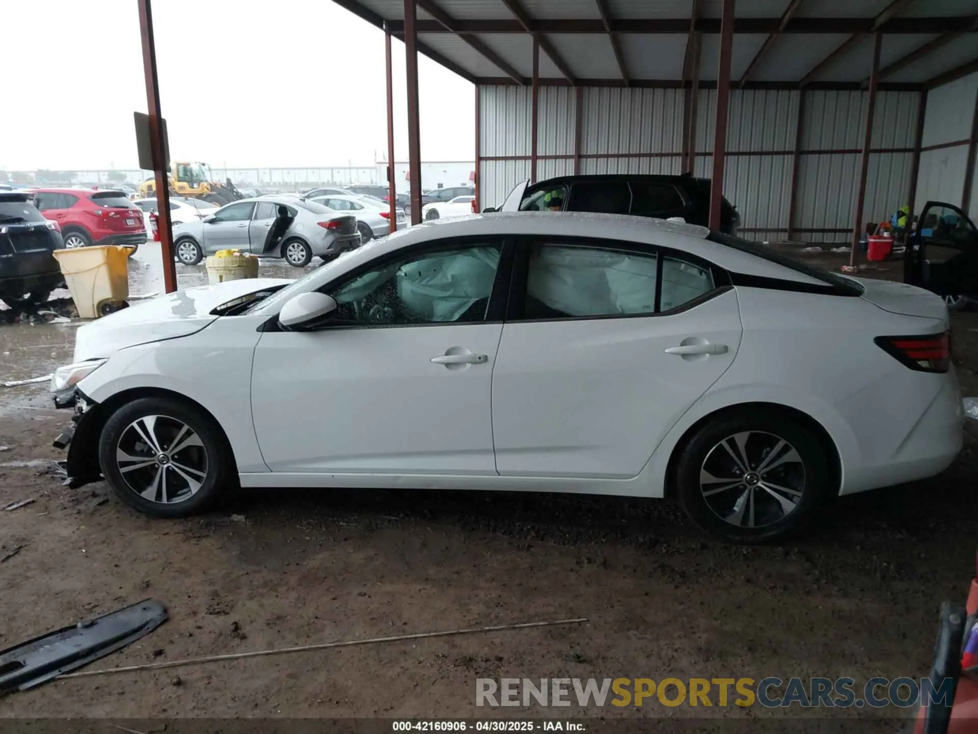 14 Photograph of a damaged car 3N1AB8CV2MY224132 NISSAN SENTRA 2021