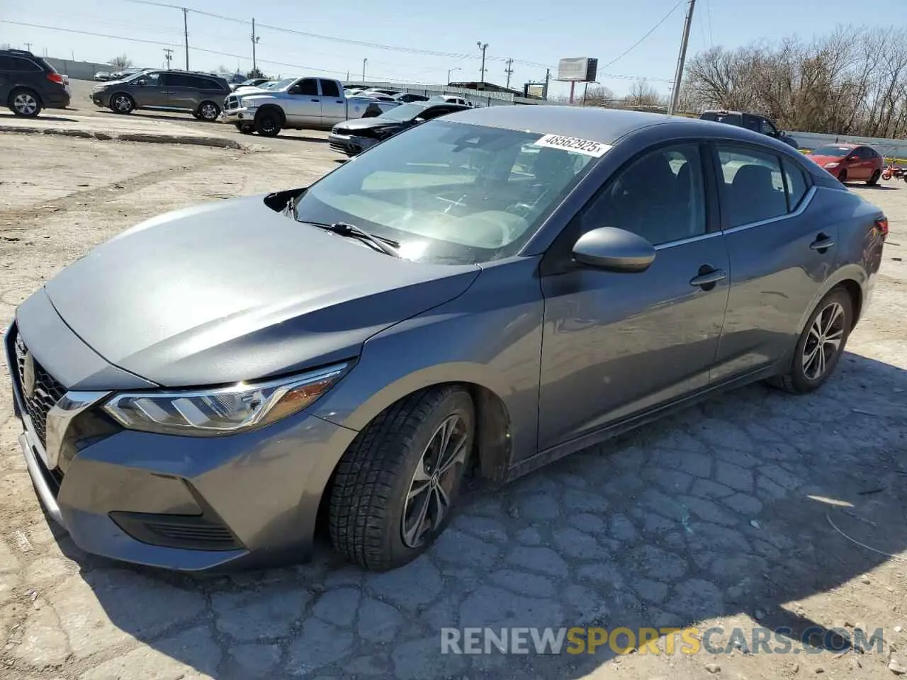 1 Фотография поврежденного автомобиля 3N1AB8CV2MY236894 NISSAN SENTRA 2021