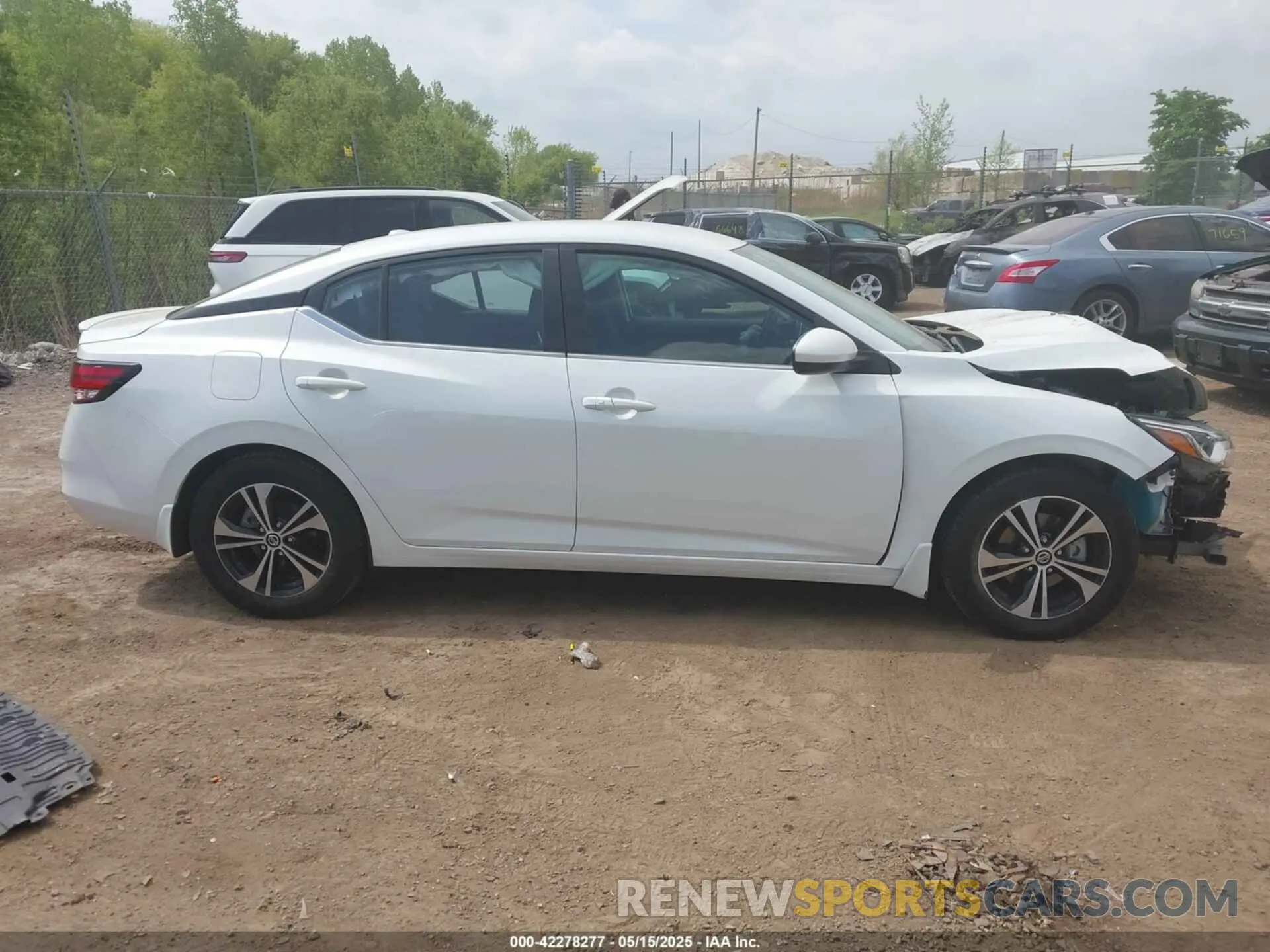 14 Фотография поврежденного автомобиля 3N1AB8CV2MY264419 NISSAN SENTRA 2021